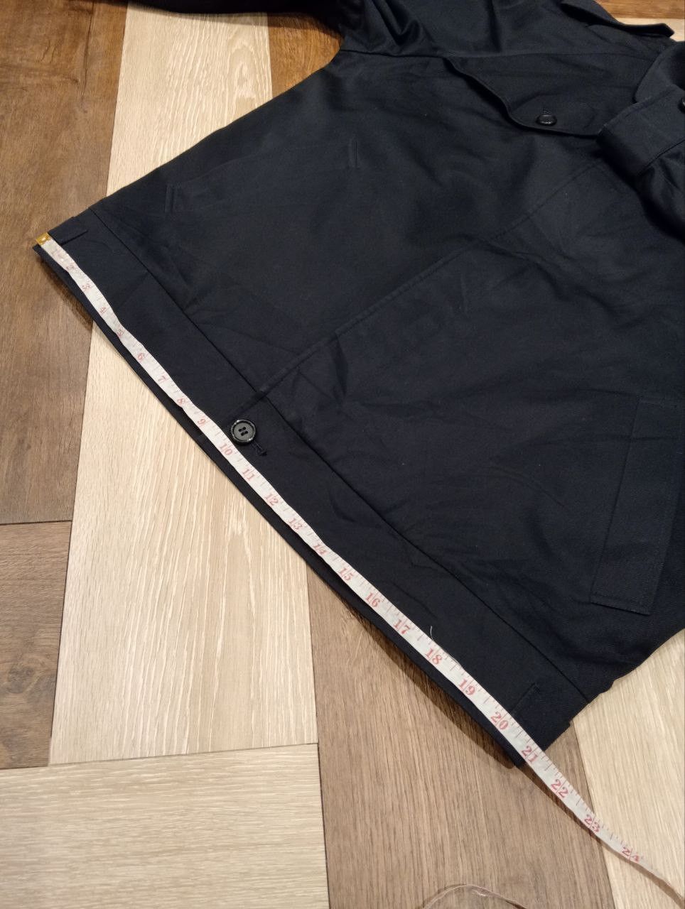 Burberry Prorsum VINTAGE BURBERRYS COTTON POLY TRENCH JACKET - NAVY Size US L / EU 52-54 / 3 - 23 Thumbnail