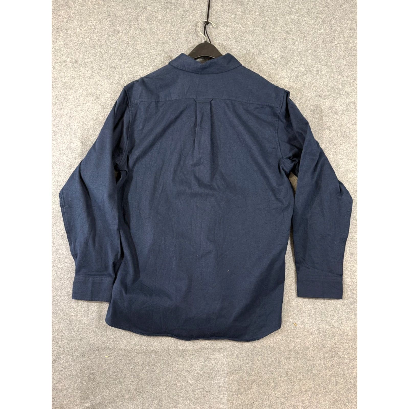 Lands' End Lands' End Chamois Flannel Shirt Mens L Blue Long Sleeve Traditional Fit Classic Size US L / EU 52-54 / 3 - 7 Thumbnail