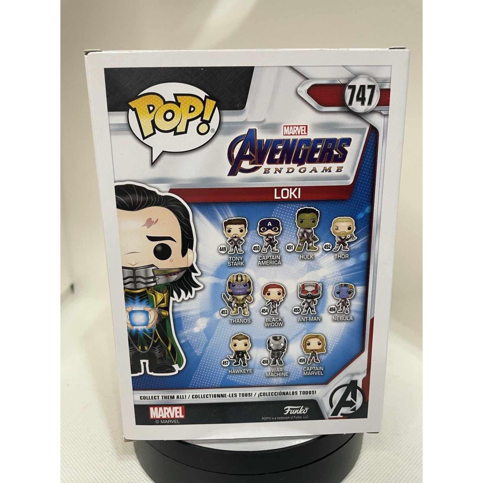 Marvel Comics Funko Pop! Loki (GITD) - Funko (Exclusive) #747 - Mint Size ONE SIZE - 5 Thumbnail