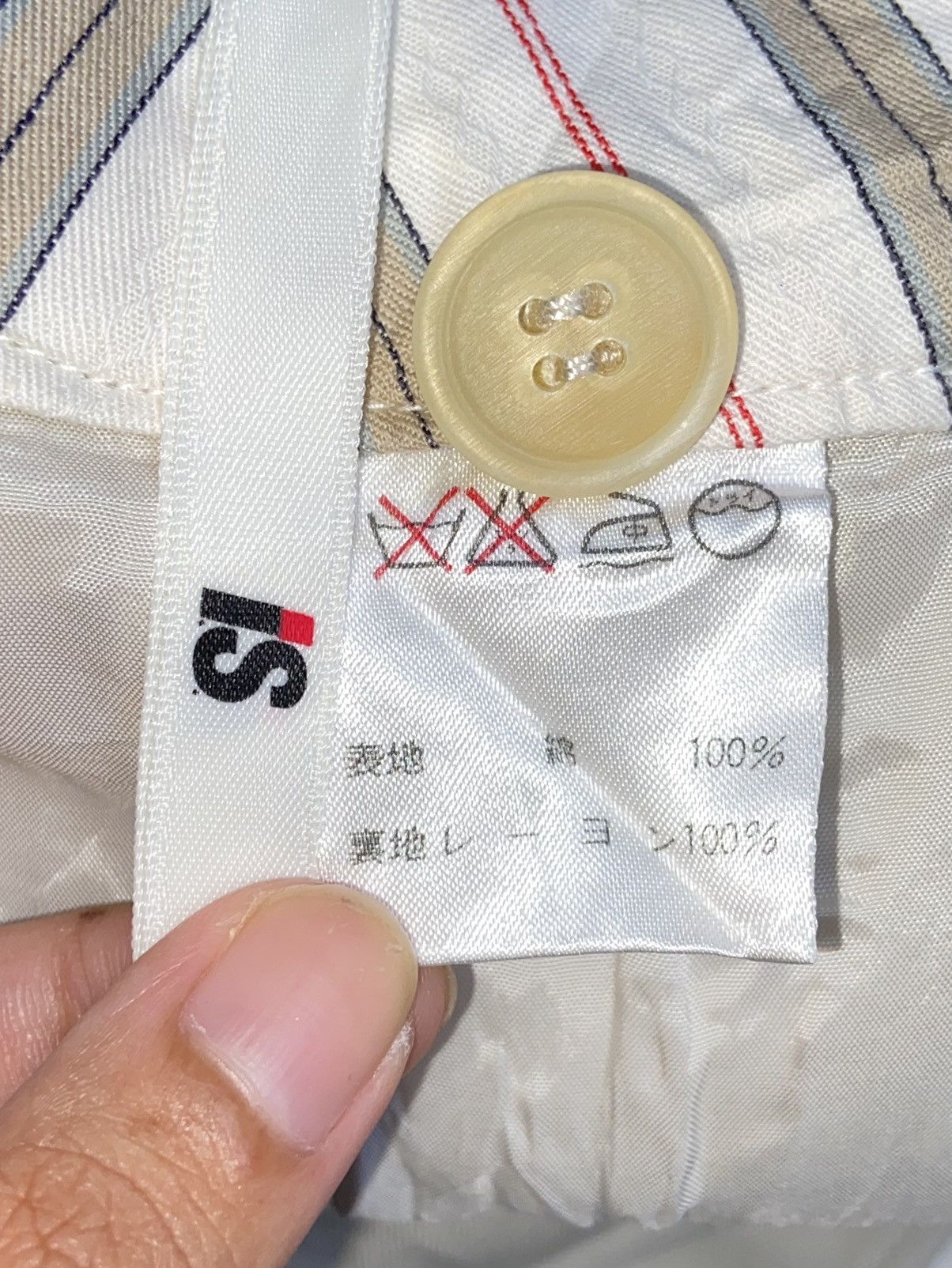Issey Miyake IS ISSEY MIYAKE Cream Shorts Size US 26 / EU 42 - 11 Thumbnail