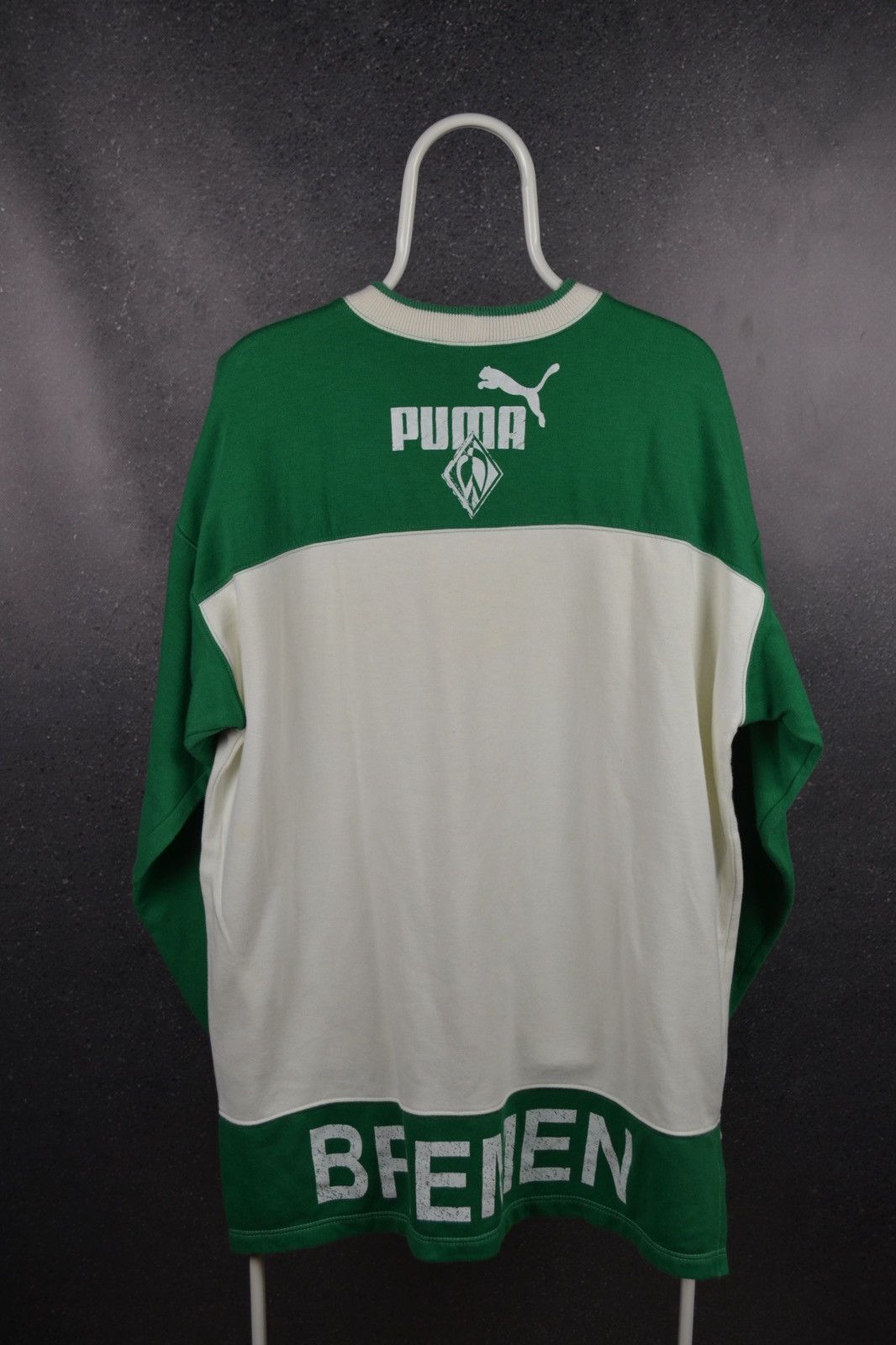 Puma Werder Bremen Football Vintage 90s Sweatshirt Soccer Puma Size US L / EU 52-54 / 3 - 2 Thumbnail