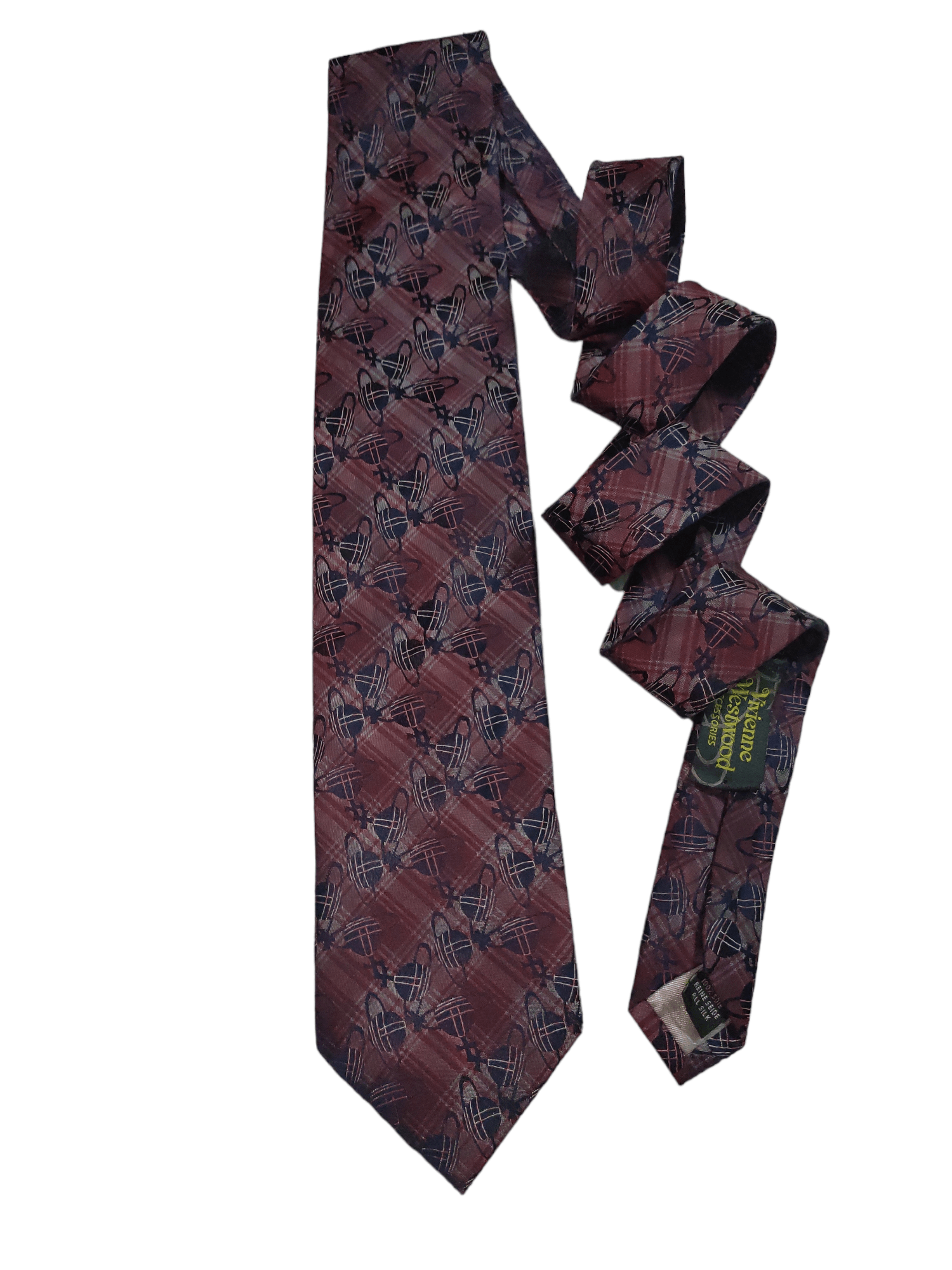 vivienne westwood blue tie