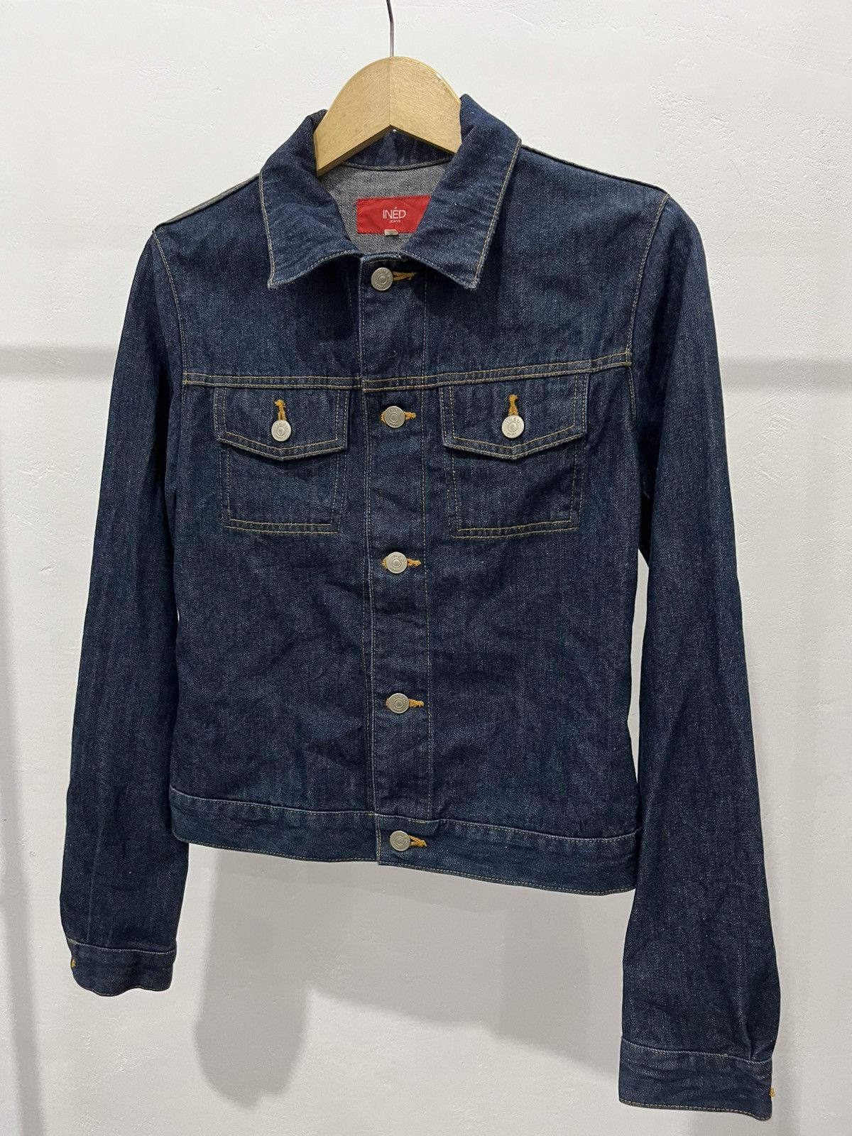 Yohji Yamamoto INED YOHJI YAMAMOTO TYPE2 DENIM JACKET Size US S / EU 44-46 / 1 - 1 Thumbnail