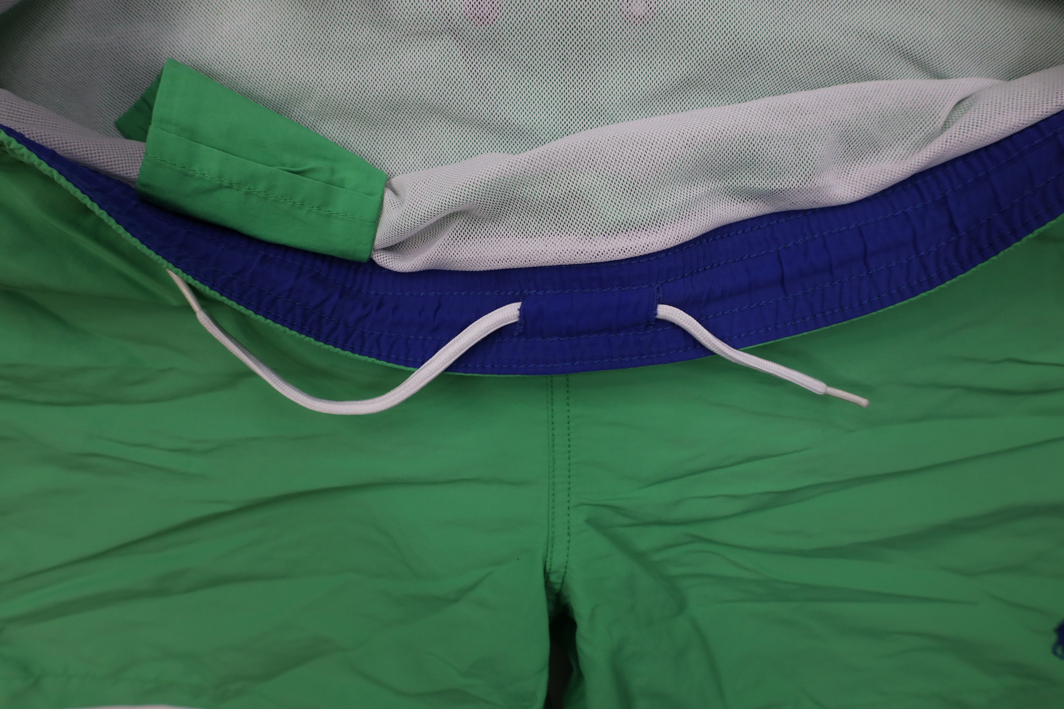 Ralph Lauren Vintage 90s Ralph Lauren Above Knee Shorts Swim Trunks Green Size US 30 / EU 46 - 7 Thumbnail