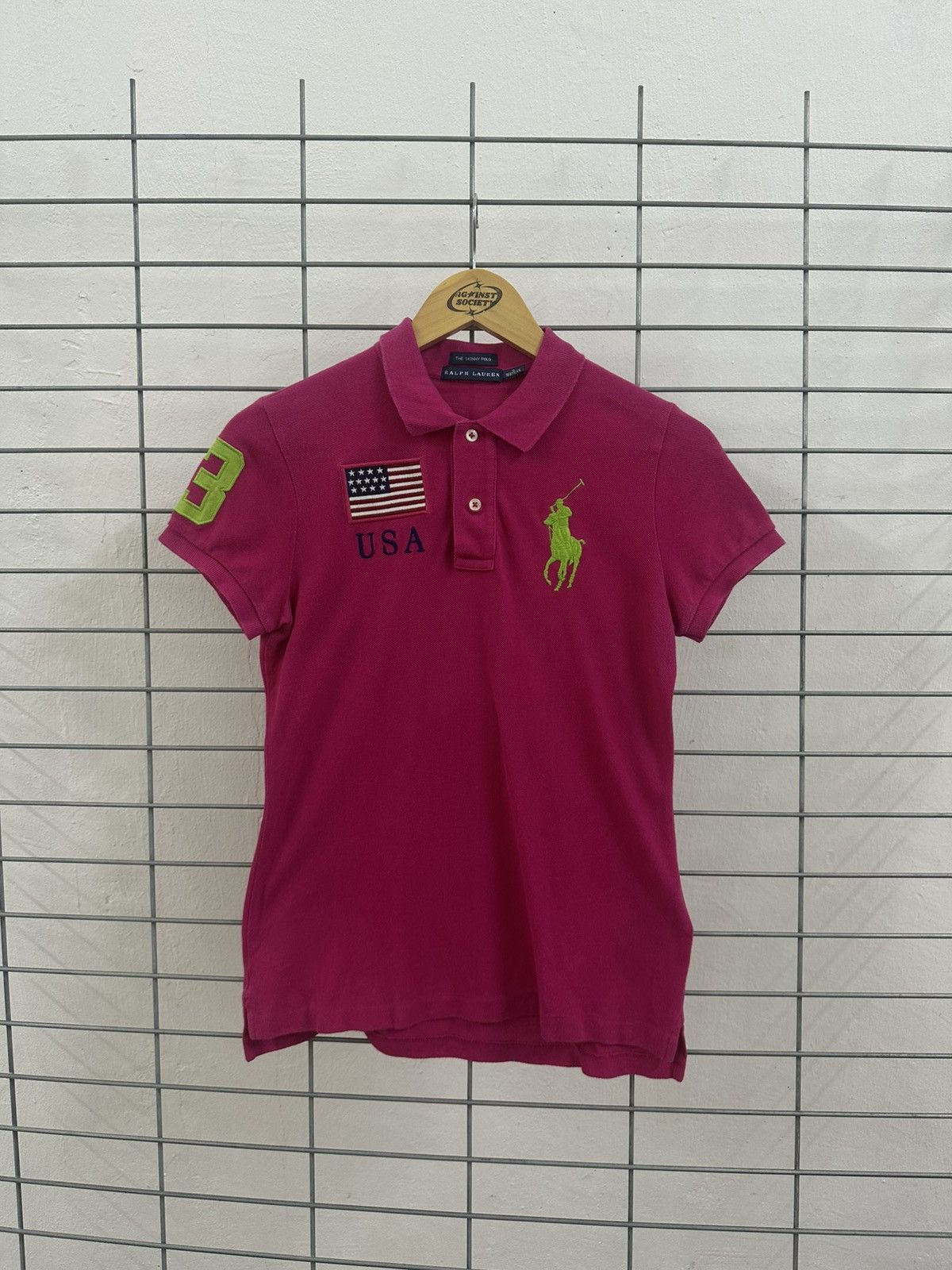 Ralph Lauren Rare And Beautiful Ralph Lauren The Skinny Polo USA Edition Size S / US 4 / IT 40 - 1 Thumbnail