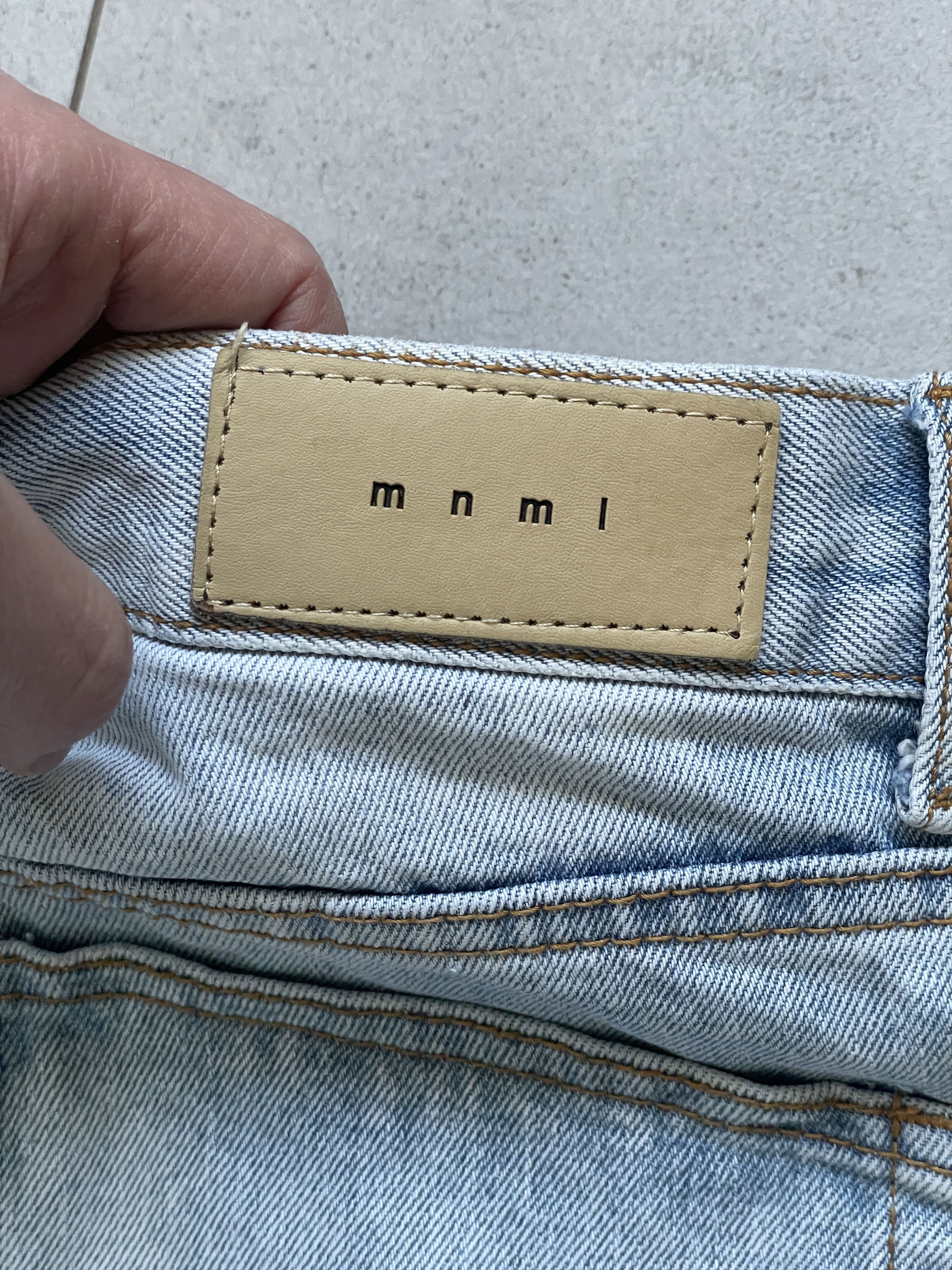 MNML MNML SKINNY DENIM HEDI DIOR TYPE LIGHT WASHED JEANS Size US 31 - 4 Thumbnail