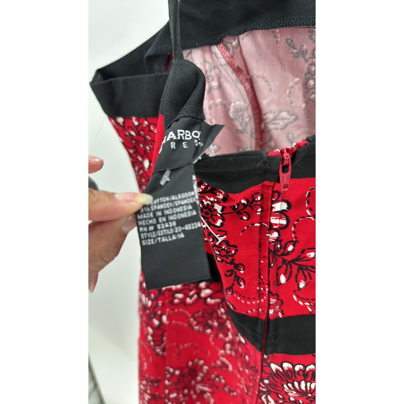 Vintage Sag Harbor dress petite size 14 bandana style sundress 90s Size XL / US 12-14 / IT 48-50 - 6 Thumbnail