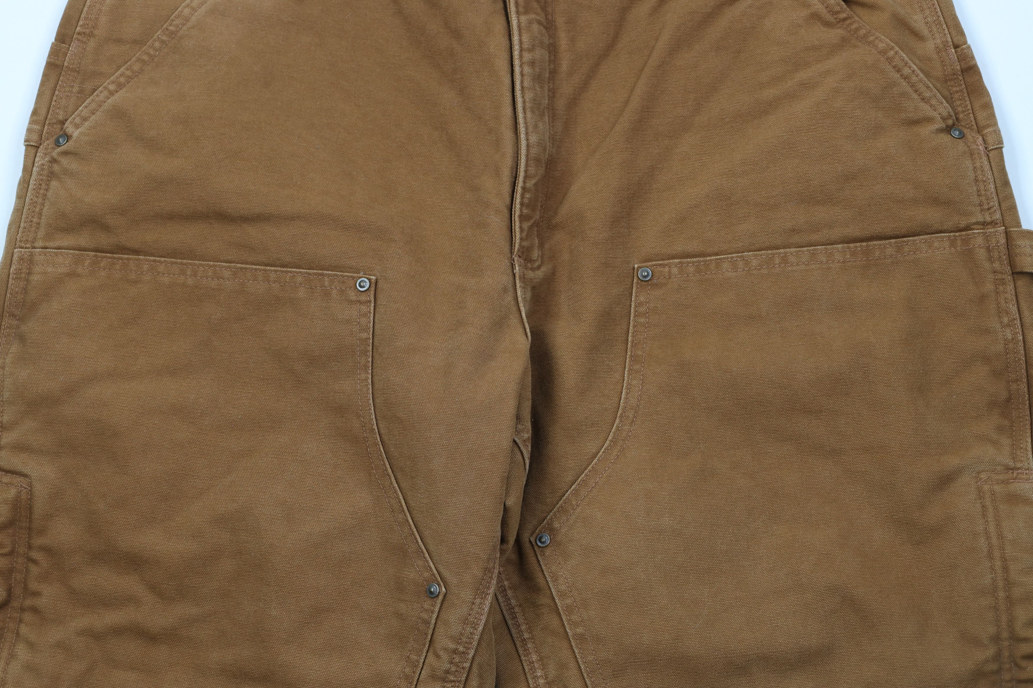 Carhartt Vintage Carhartt Double Knee Canvas Wide Leg Pants Brown Size US 42 / EU 58 - 3 Thumbnail