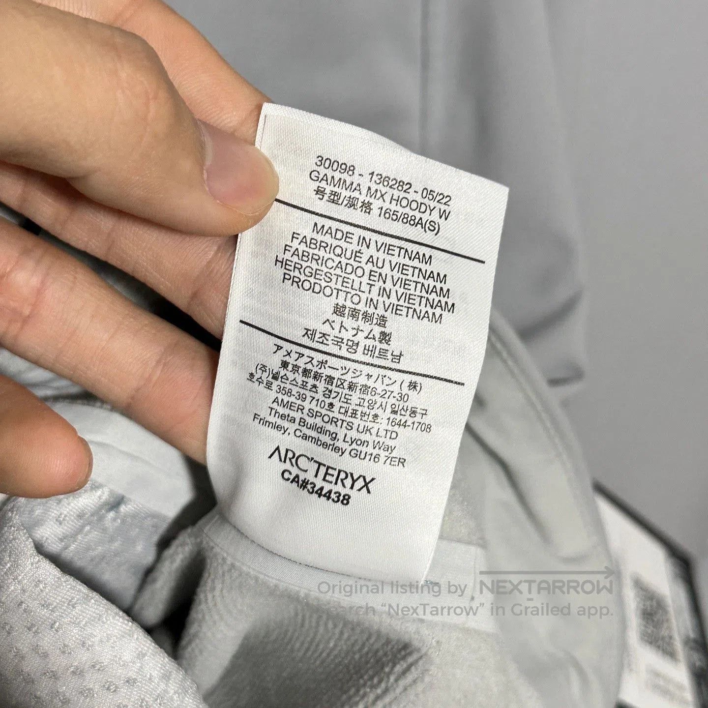 Arc'teryx Arcteryx Gamma MX Hoody Jacket. Size US S / EU 44-46 / 1 - 9 Thumbnail