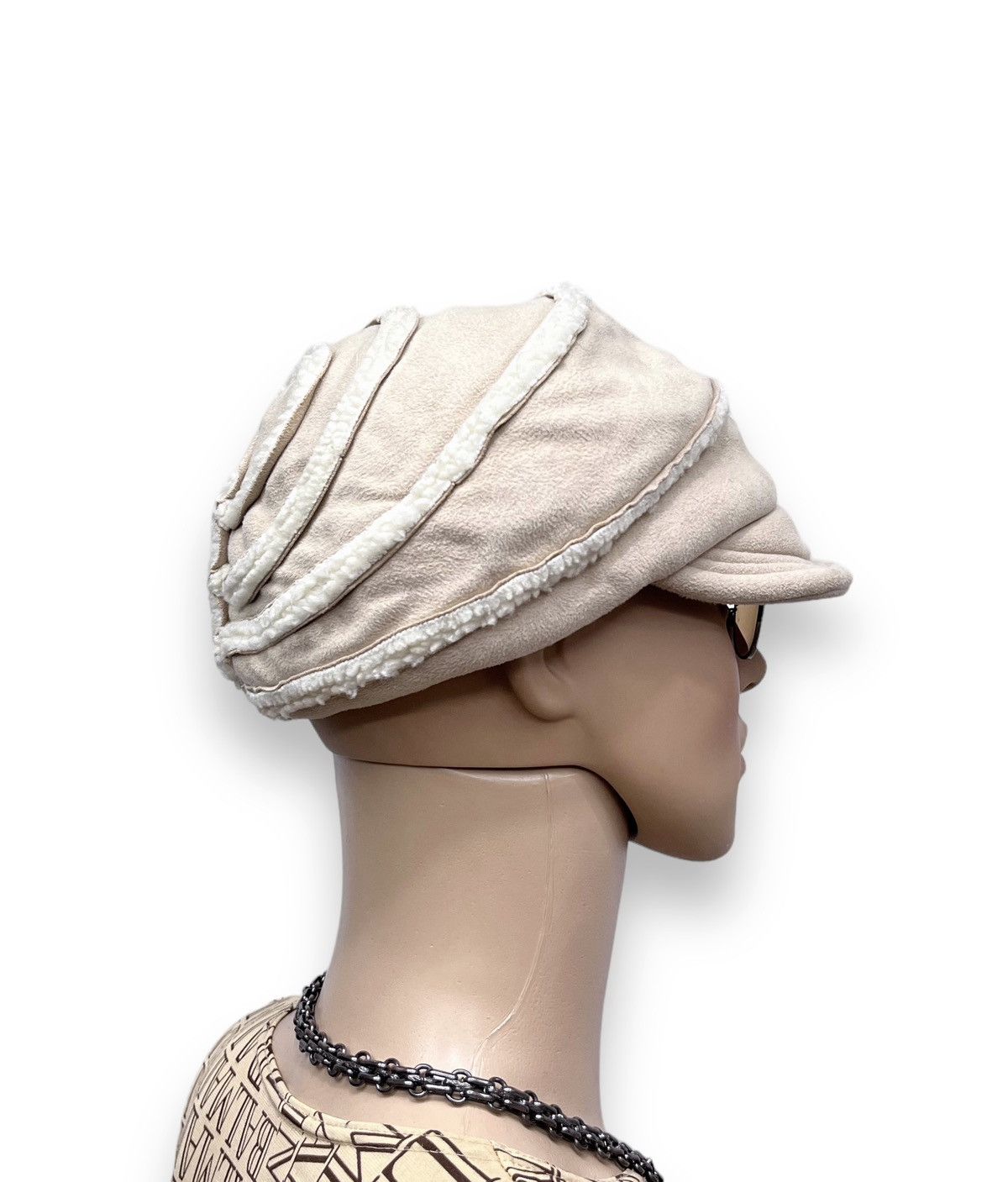14th Addiction FYE🔥COMME CA ISM Designer Faux Sherpa Lined Head Warmer Hat Size ONE SIZE - 3 Thumbnail