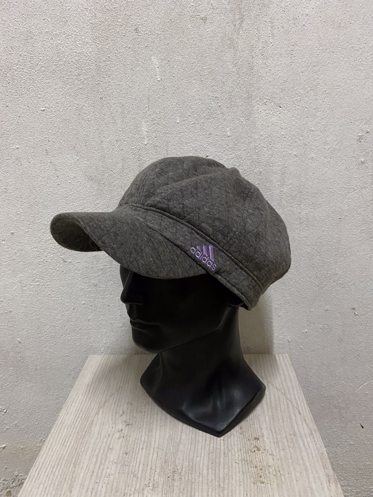 Adidas × Vintage Adidas Small Logo Visor Hat Size ONE SIZE - 3 Thumbnail