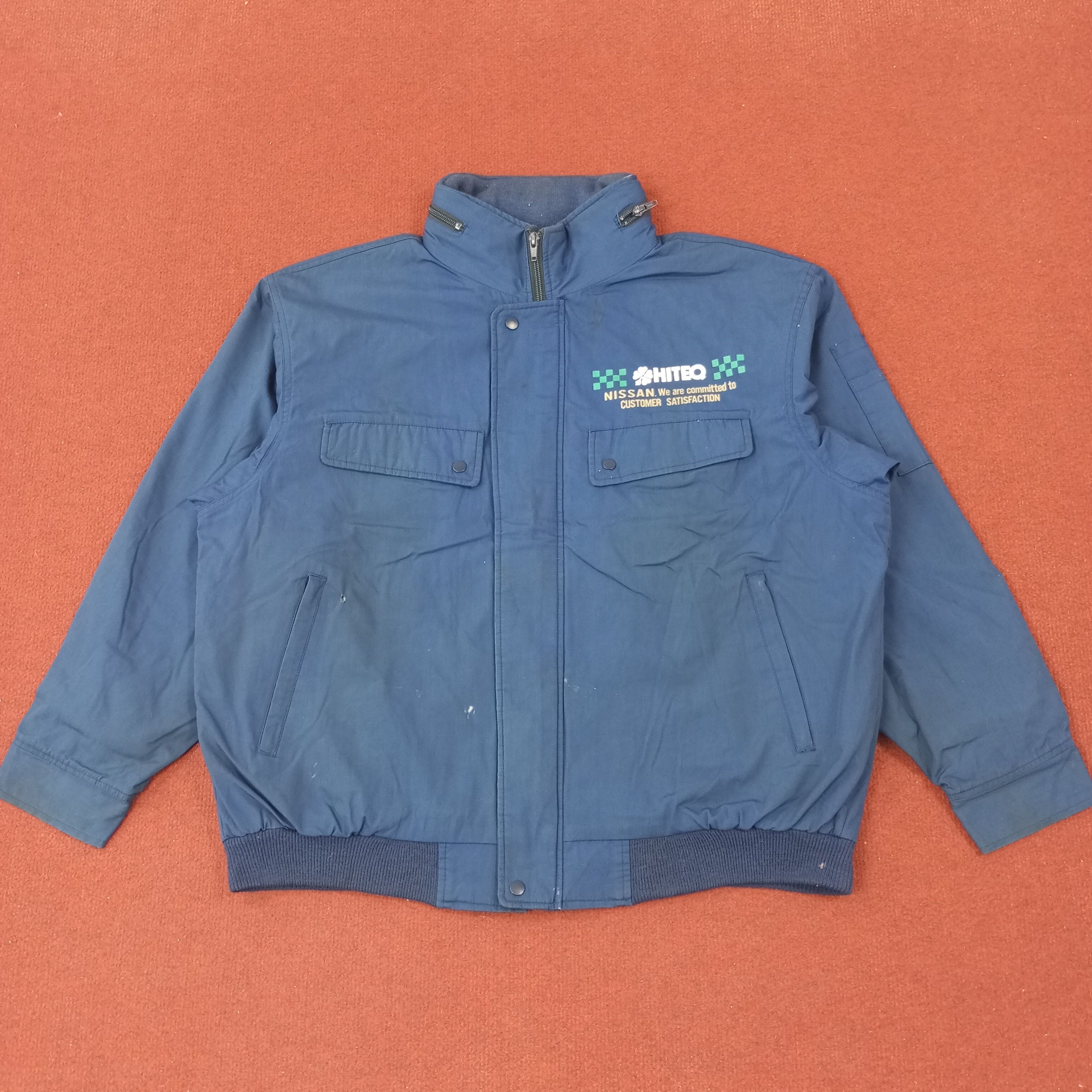 Japanese Brand × Vintage Nissan Japanese Motorsports Jacket c216n1 Size US XL / EU 56 / 4 - 3 Thumbnail