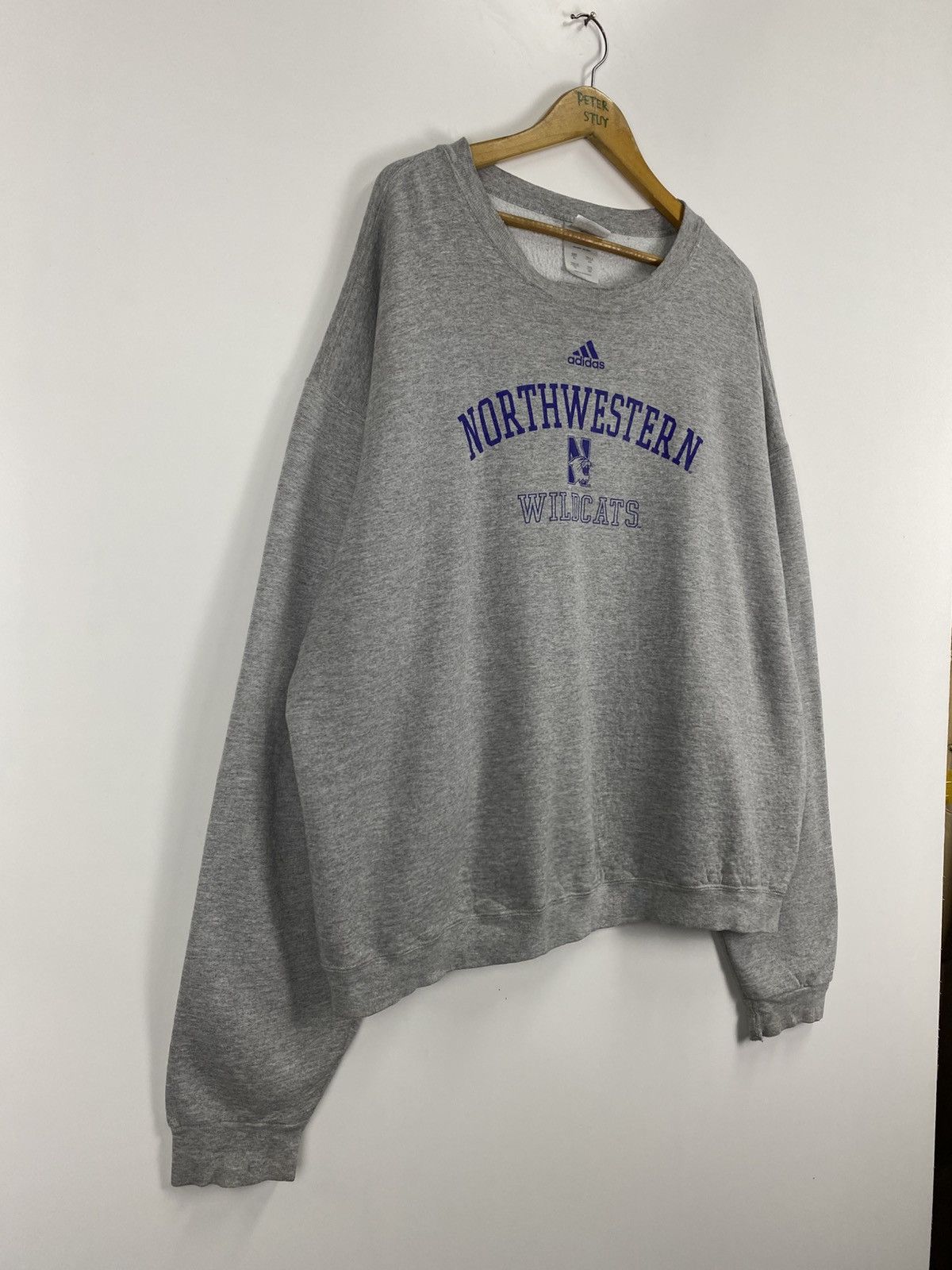 Adidas × Vintage Vintage Adidas Northweston Sweatshirt Size US XL / EU 56 / 4 - 4 Thumbnail