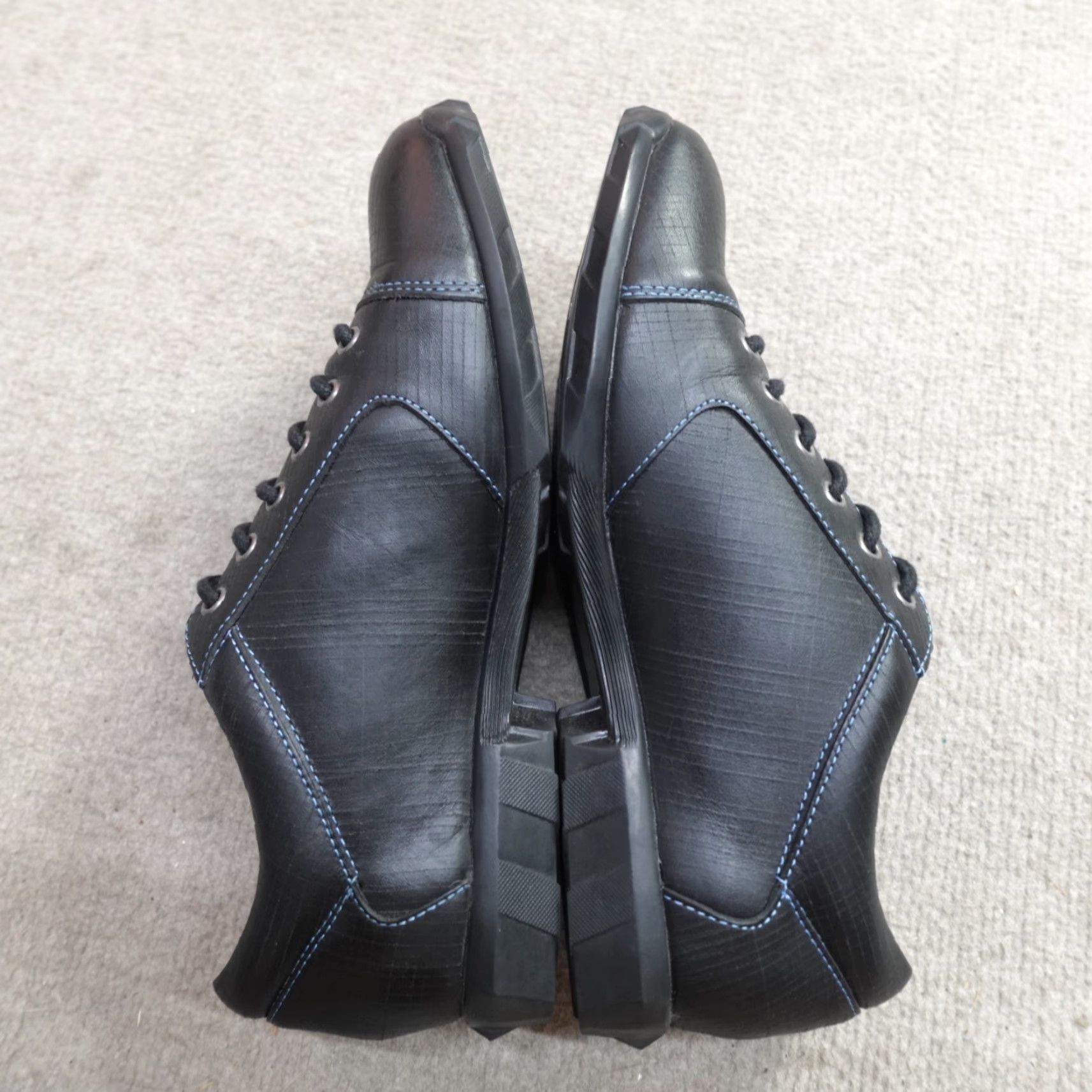John Fluevog John Fluevog Sneakers 8 Black Leather Elroy Cap Toe Men Casual Shoe Cap Toe 8 Black Leather Sneakers D Rubber Cap Toe Size ONE SIZE - 5 Thumbnail