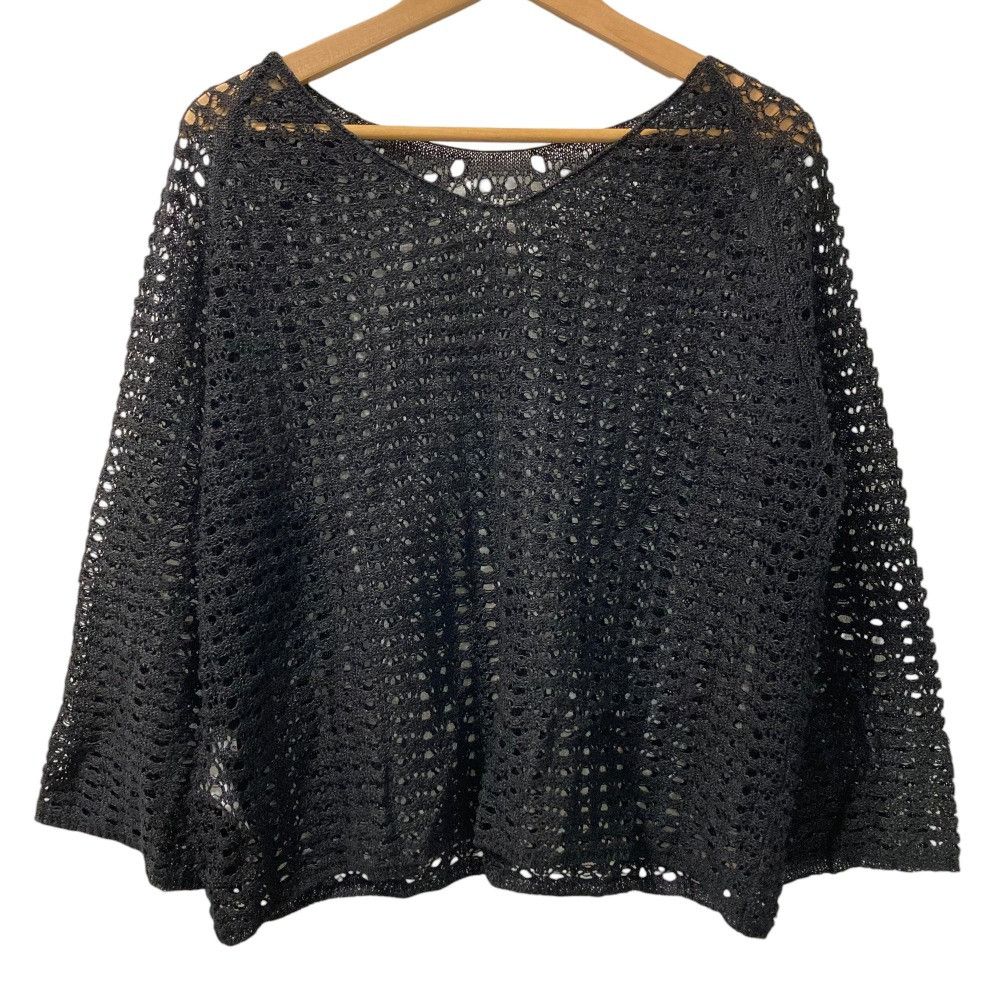 Other Liesse Mesh Knit Long Sleeve Blouse Others Tops A0156KSW401 DUTY FREE for USA