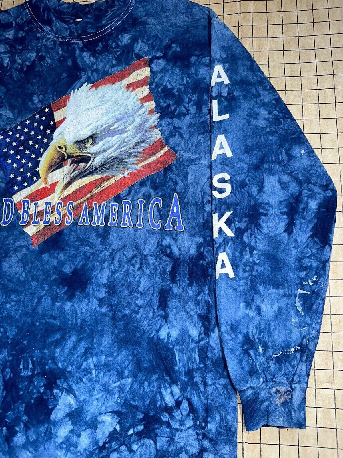 Habitat Vintage Alaska Tie Dye Shirt Mens Large Blue Habitat AOP Size US L / EU 52-54 / 3 - 2 Thumbnail