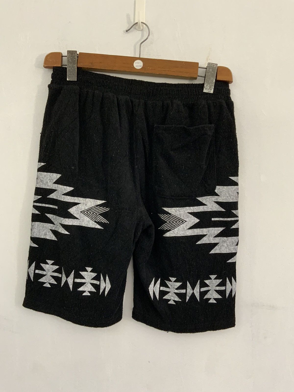 Vintage Black Navajo Unsound rags Shorts Pant Size US 31 - 2 Thumbnail