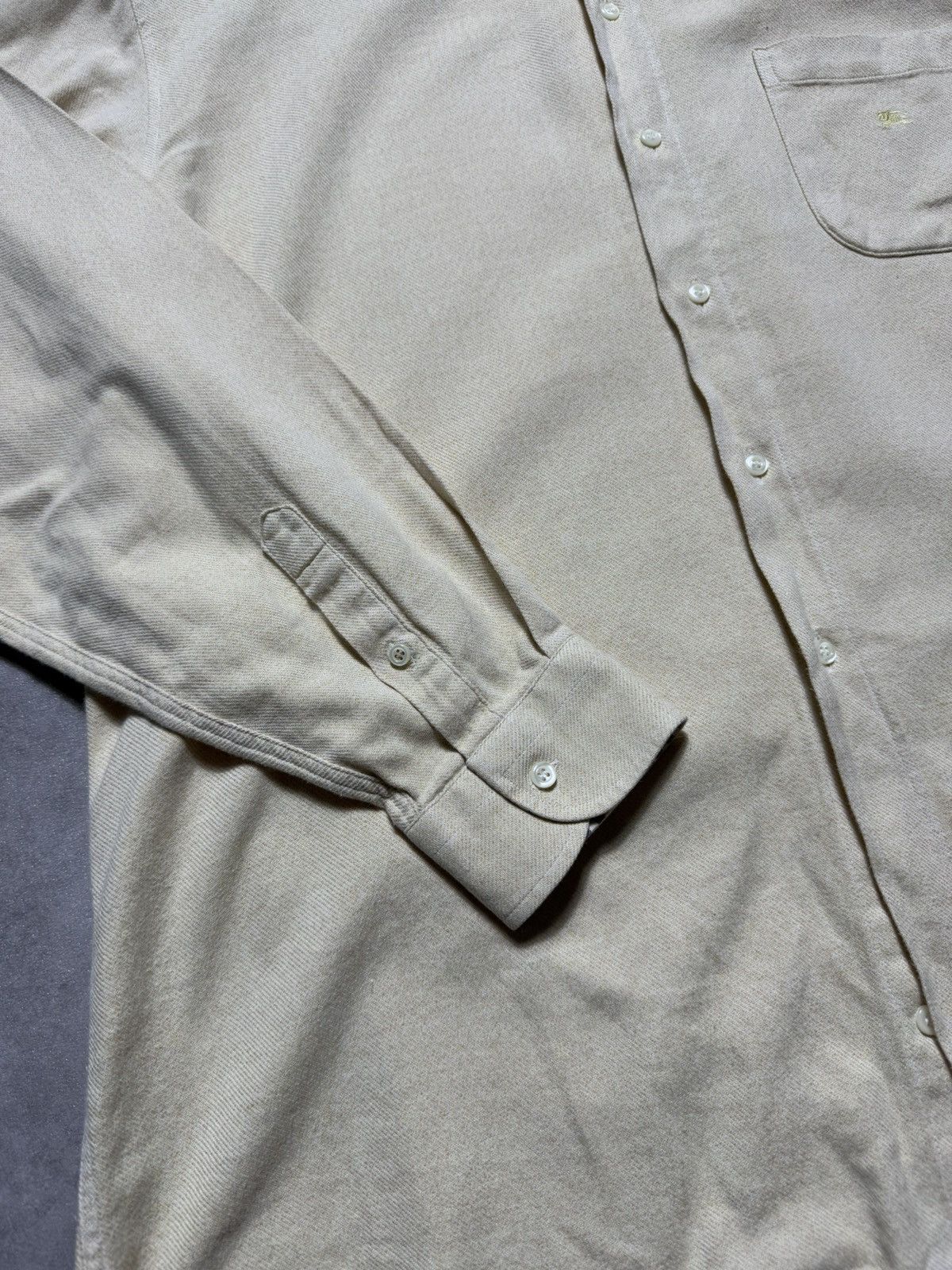 Burberry × Vintage Burberry Shirt Beige Vintage 90s Oversize Fit Elegance Size US L / EU 52-54 / 3 - 5 Thumbnail
