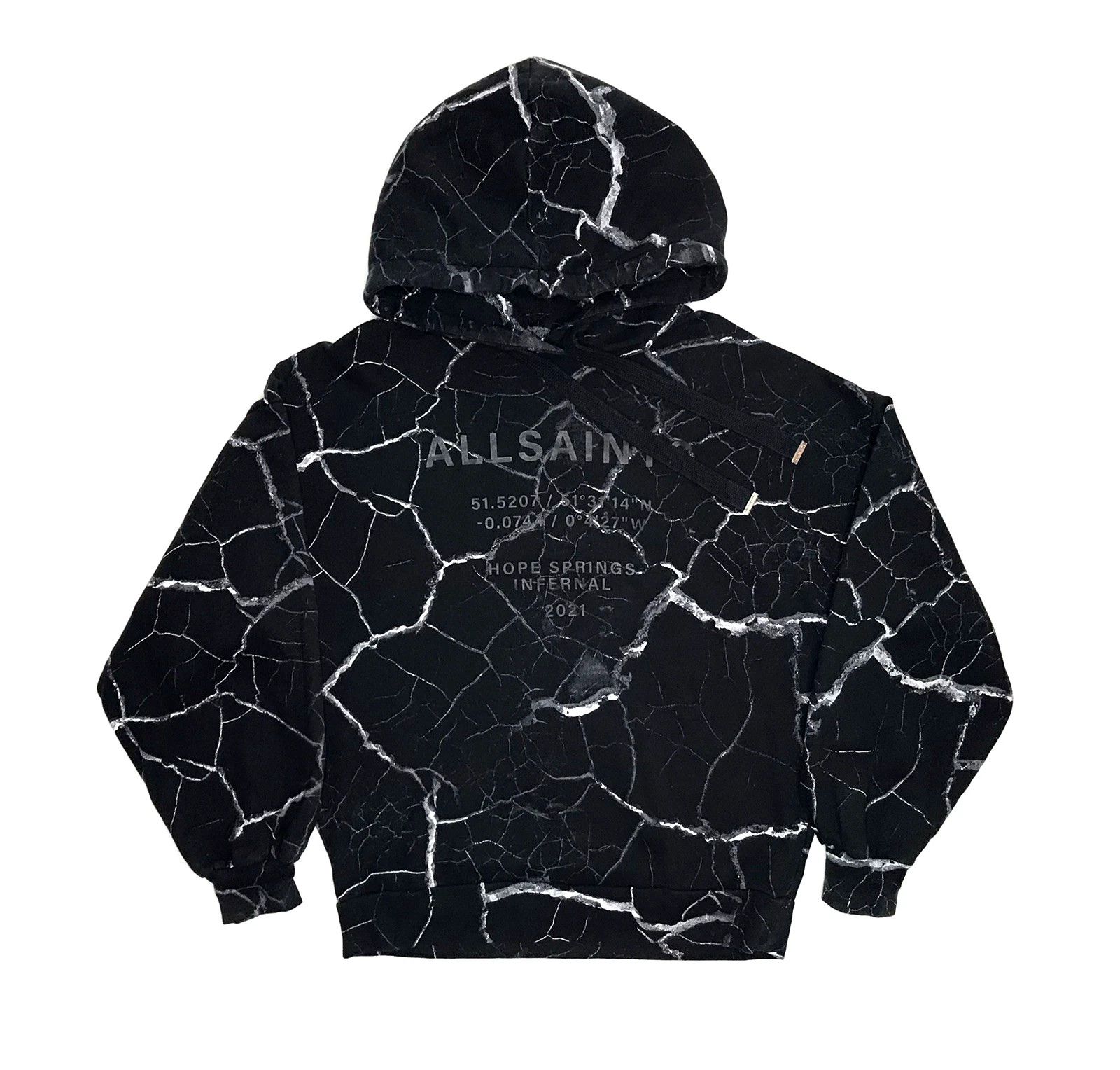 Allsaints Allsaints Hope Jen Hoodie Women's XS Black Size XS / US 0-2 / IT 36-38 - 1 Thumbnail
