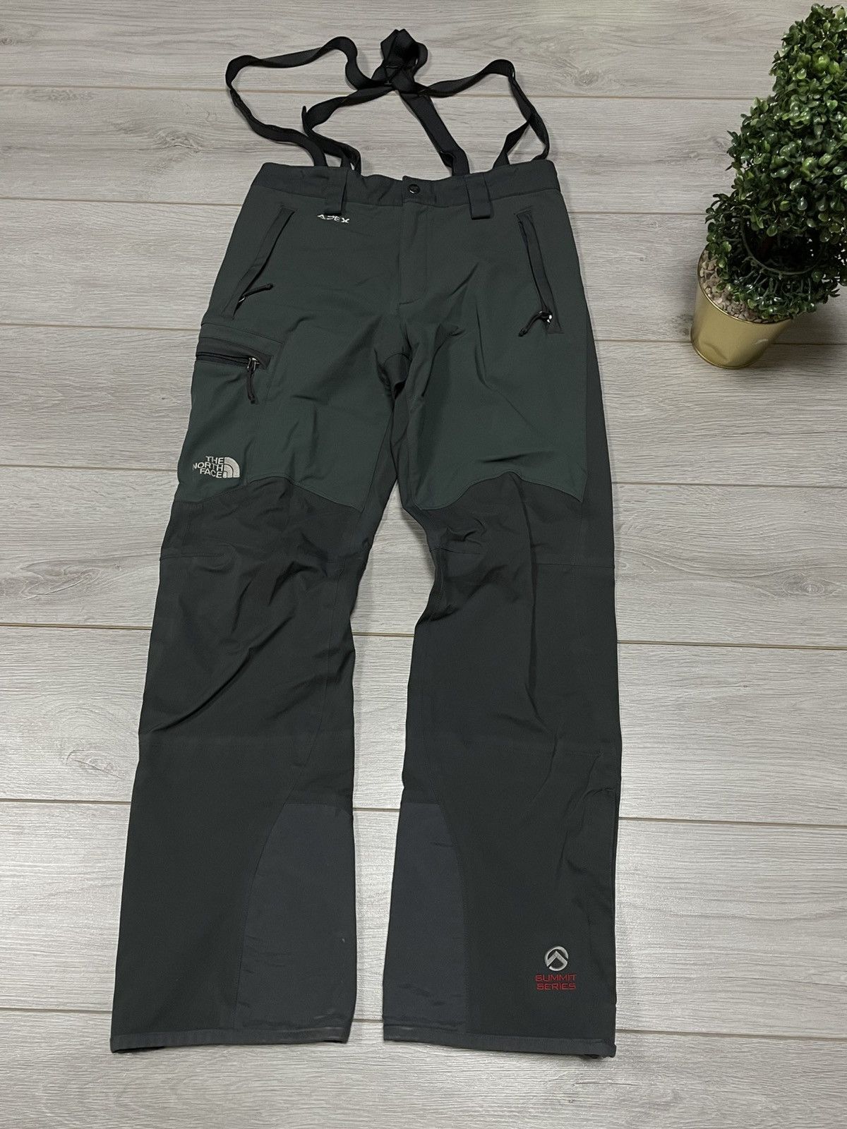 Vintage TNF The North Face vintage overalls ski snow pants apex Size US 30 / EU 46 - 3 Thumbnail