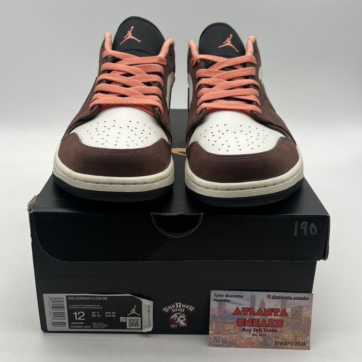 Nike Air Jordan 1 Low mocha Size US 12 / EU 45 - 2 Thumbnail