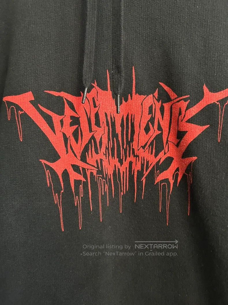 Vetements Vetements Blood Drop Sanskrit thick sweatshirt Size US S / EU 44-46 / 1 - 2 Thumbnail