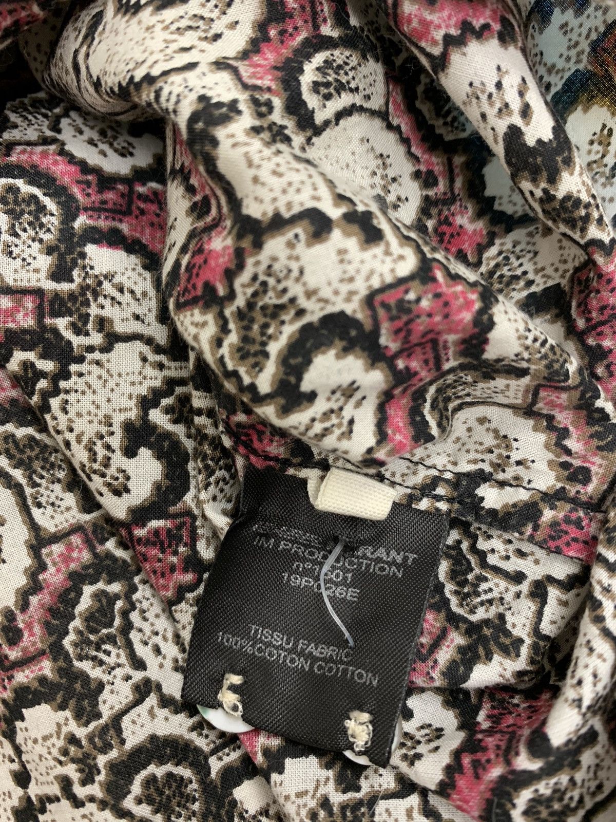 Designer × Isabel Marant Etoile × Vintage Vintage Isabel Marant Floral Printed Flowers Designer Shirt Size M / US 6-8 / IT 42-44 - 16 Thumbnail