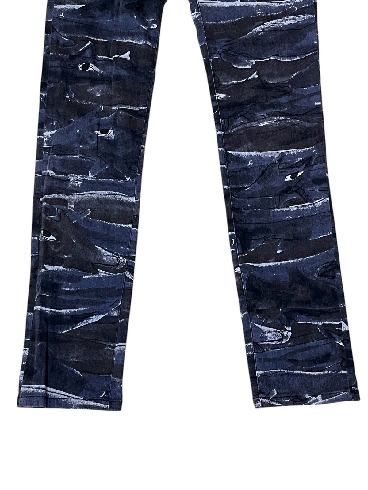 Issey Miyake ISSEY MIYAKE TSUMORI CHISATO STRETCH COTTON SKINNY JEANS Size US 28 / EU 44 - 4 Thumbnail