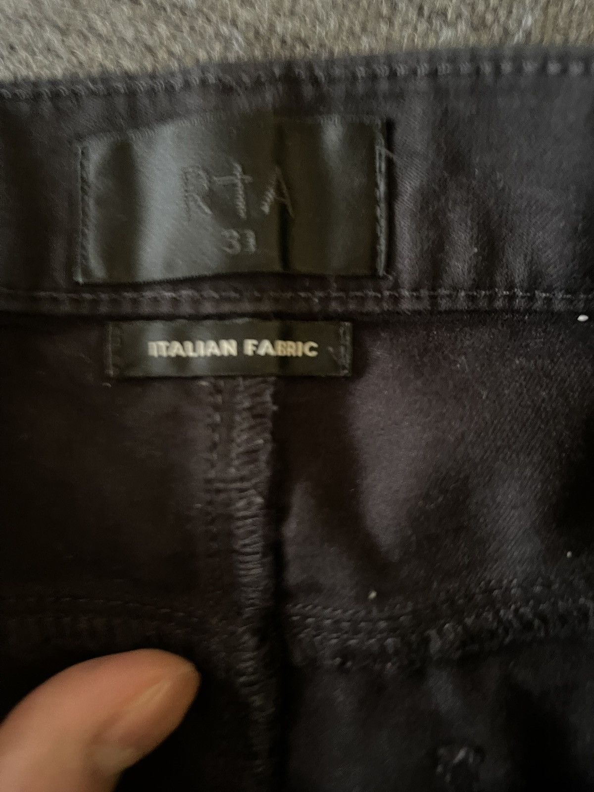 Rta Black RTA Jeans Size US 31 - 5 Thumbnail