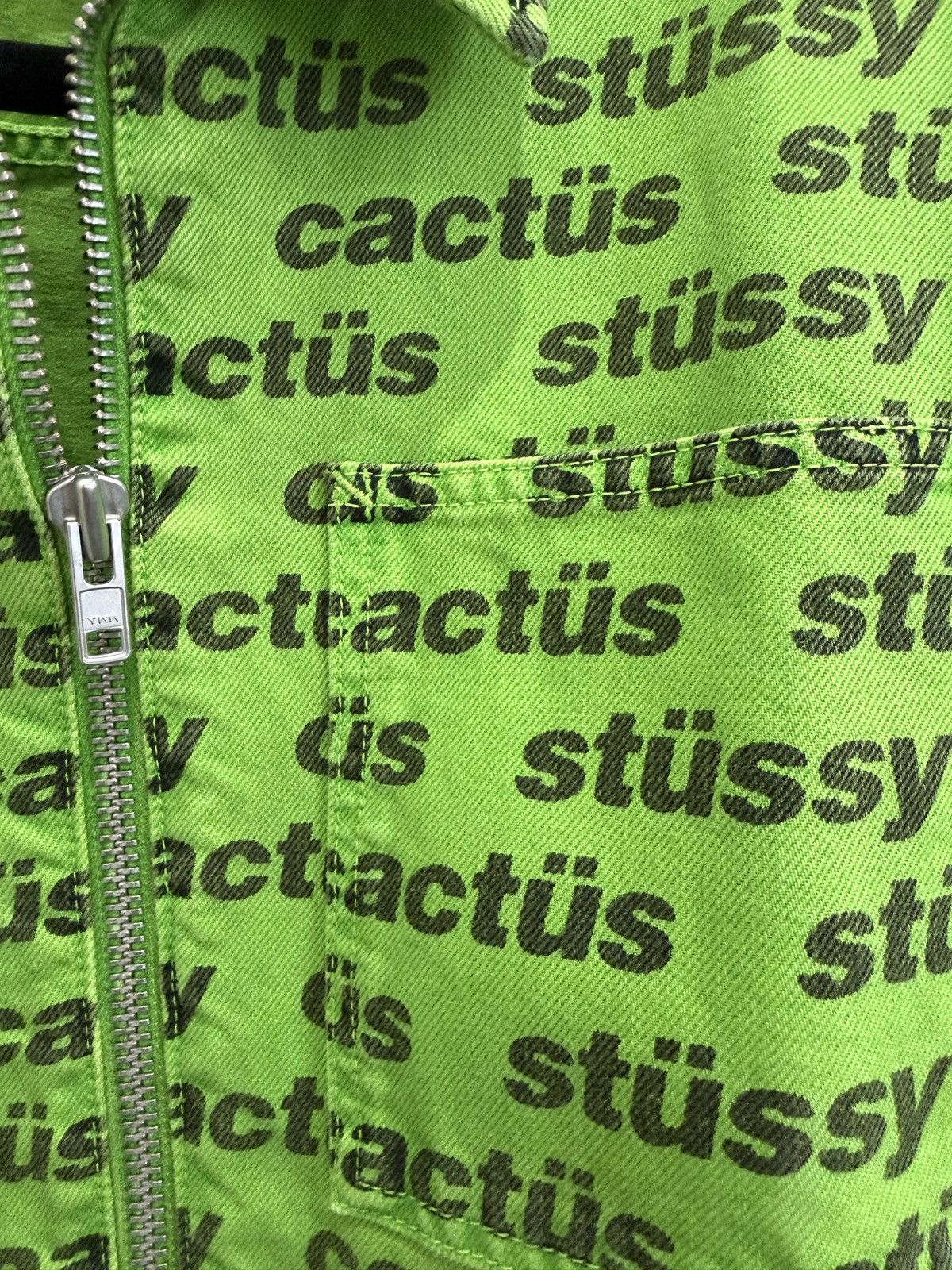 Cactus Plant Flea Market × Stussy Stussy x CPFM Denim work jacket Size US M / EU 48-50 / 2 - 5 Thumbnail