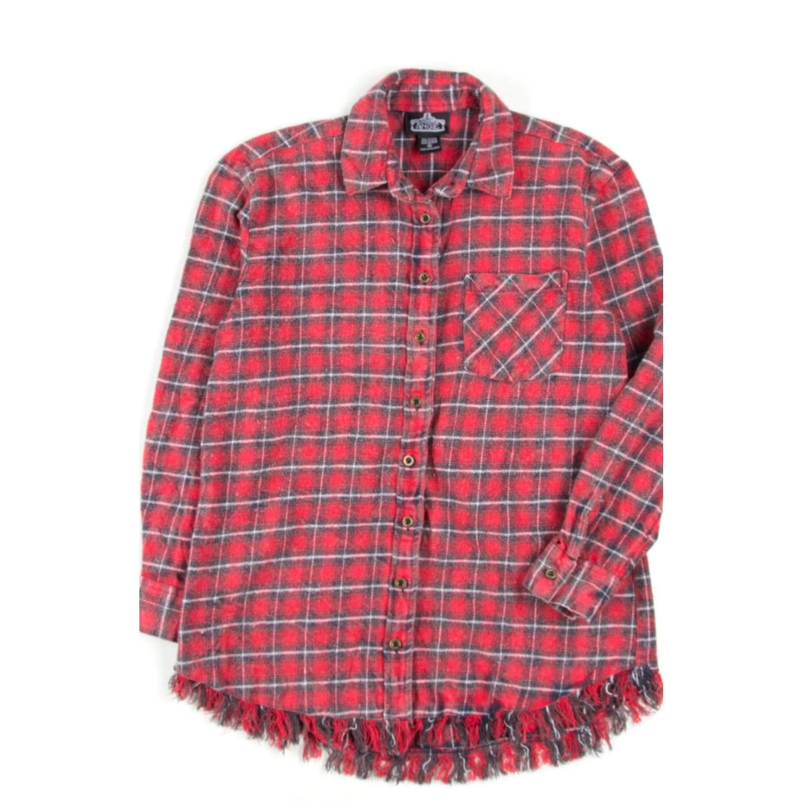 Vintage VINTAGE Angie Red Flannel Shirt Small Frayed Hem Plaid Shirt Women Men? No—reorder: Angie Red Flannel Shirt Small Vintage Plaid Frayed Hem Cotton 3862 Size US S / EU 44-46 / 1 - 3 Thumbnail