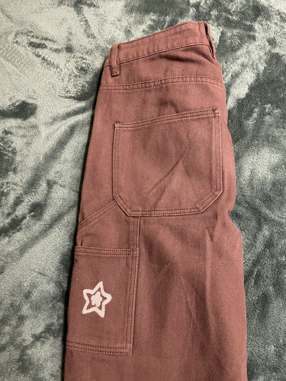 Designer × Streetwear Star Team Kyota Umeki Brown Carpenter Pant 