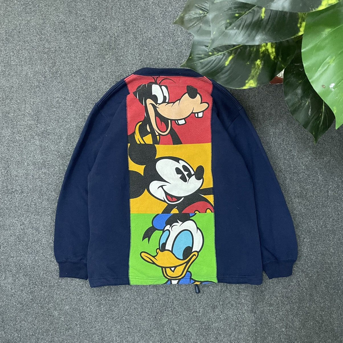 Disney × Mickey Mouse × Vintage Vintage 90s Disney Co Characters Sweatshirt Size US S / EU 44-46 / 1 - 1 Thumbnail