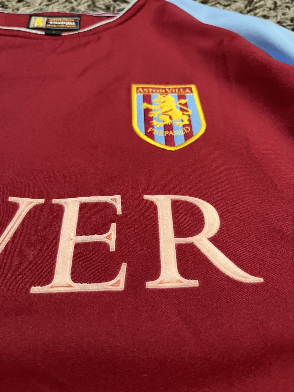 Diadora 2003 Aston Villa Home Kit - Rare Rover Sponsor - Diadora Size US S / EU 44-46 / 1 - 4 Thumbnail