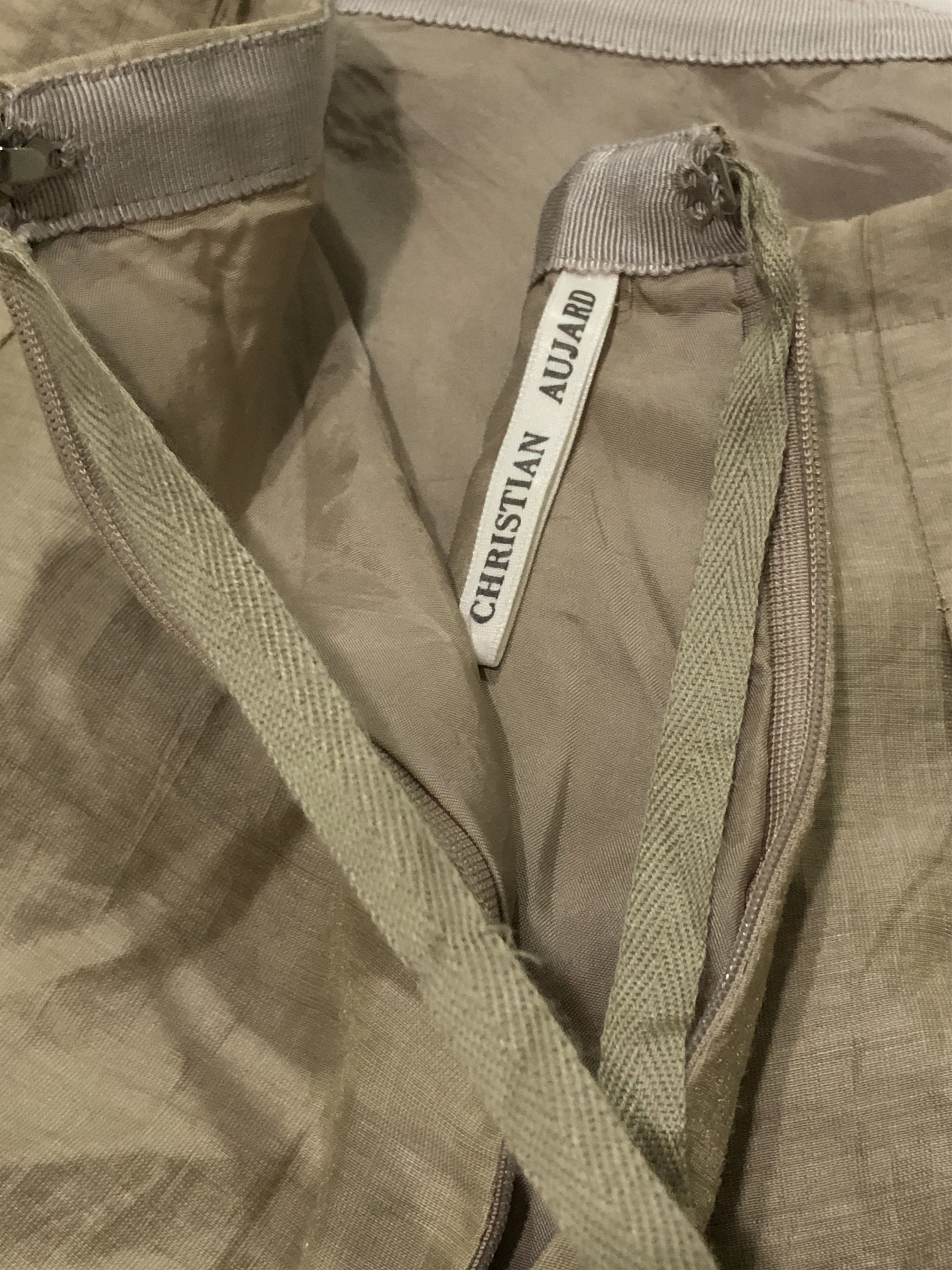 Designer Vintage Designer Christian Aujard Paris Skirts Size 28" / US 6 / IT 42 - 6 Thumbnail