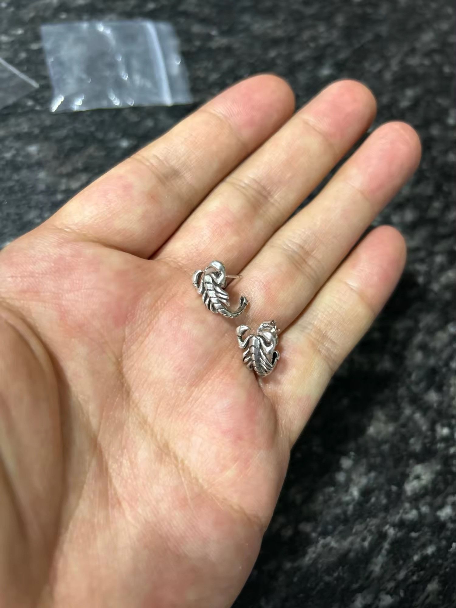 Jewelry × Vintage Retro punk Scorpion Stud Earrings Size ONE SIZE - 2 Thumbnail