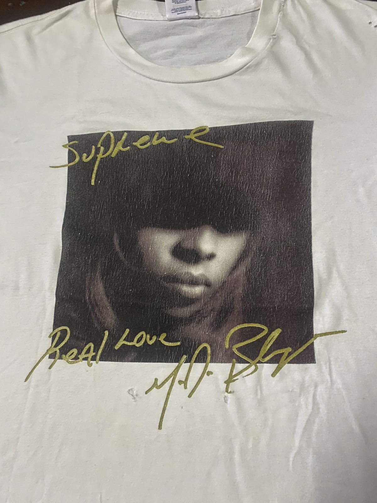 Supreme FIRE 🔥🔥 Supreme Mary J Blige Tee FW19 Size SMALL Size US S / EU 44-46 / 1 - 6 Thumbnail
