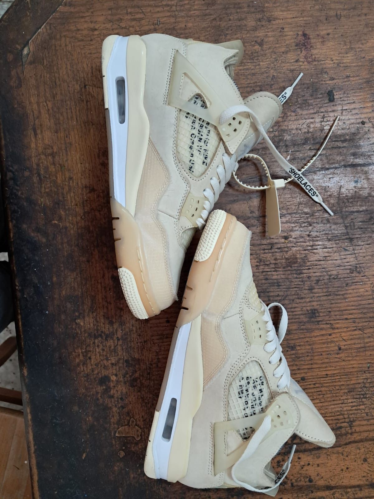 Nike JORDEN 4 OFF WHITE SAIL Size US 7.5 / EU 40-41 - 9 Thumbnail