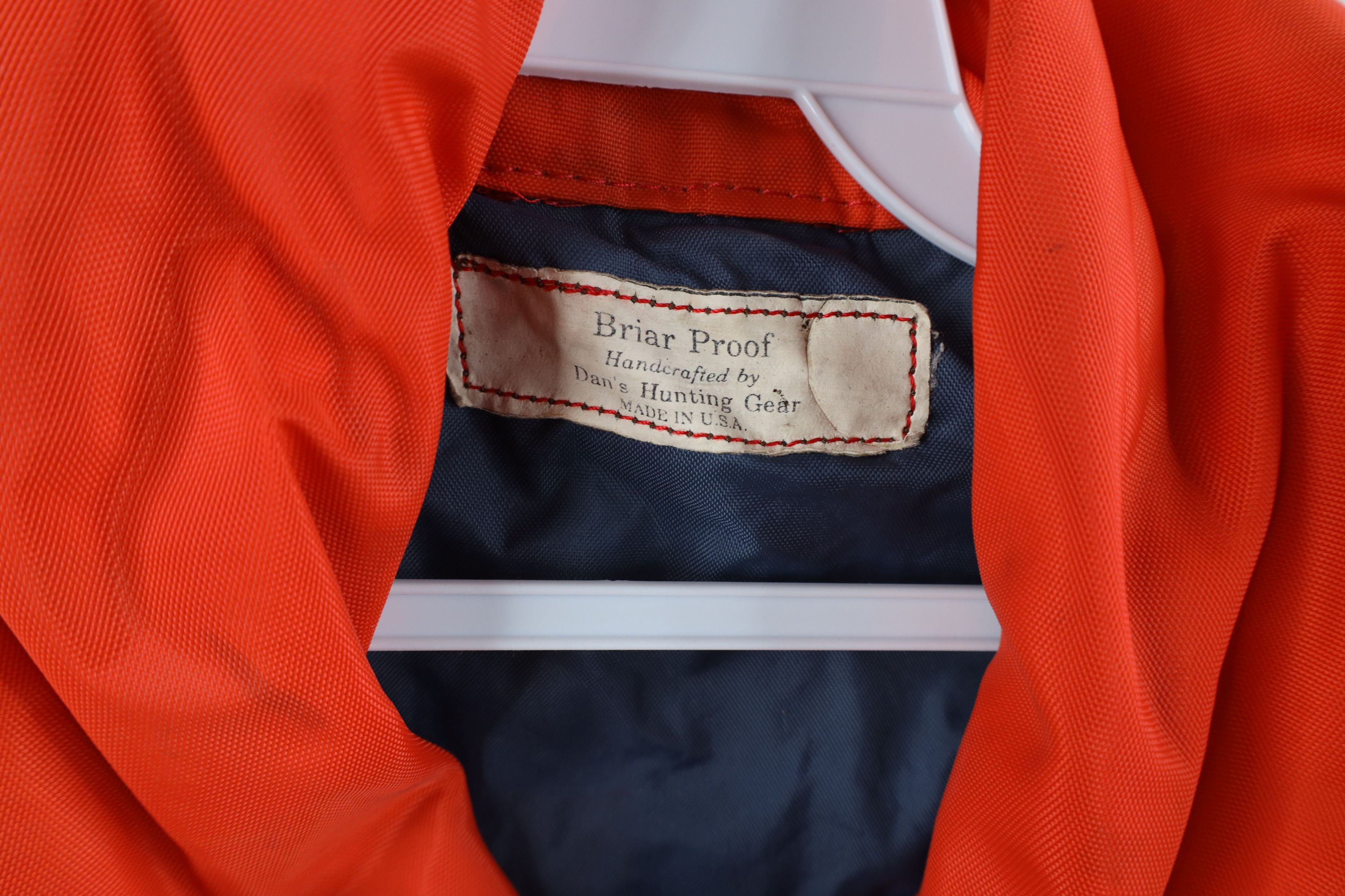 Vintage Vintage 80s 90s Dan's Hunting Gear Briar Proof Jacket USA Size US L / EU 52-54 / 3 - 9 Thumbnail