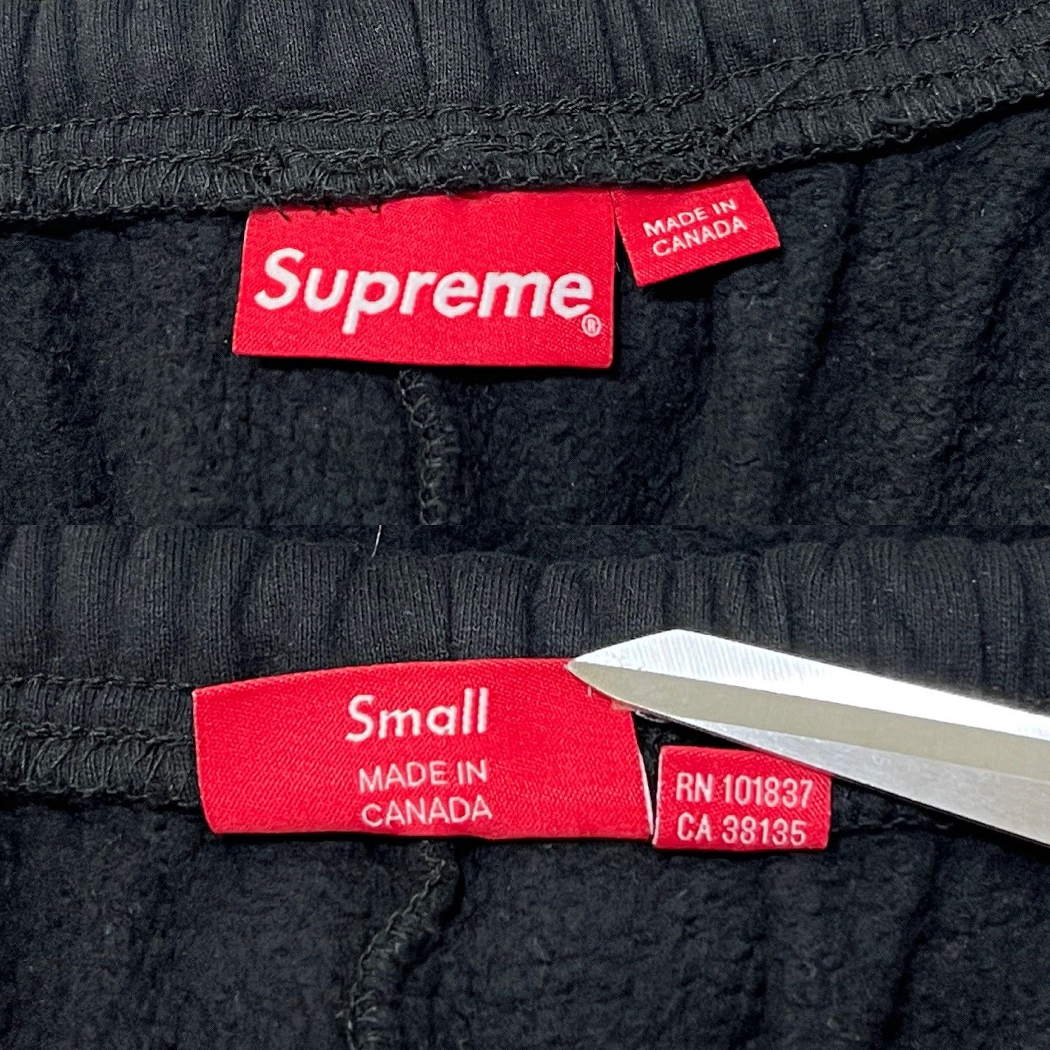 Supreme × Thrasher Supreme Thrasher FW21 Multi Logo Sweatshorts Black Size US 30 / EU 46 - 5 Thumbnail