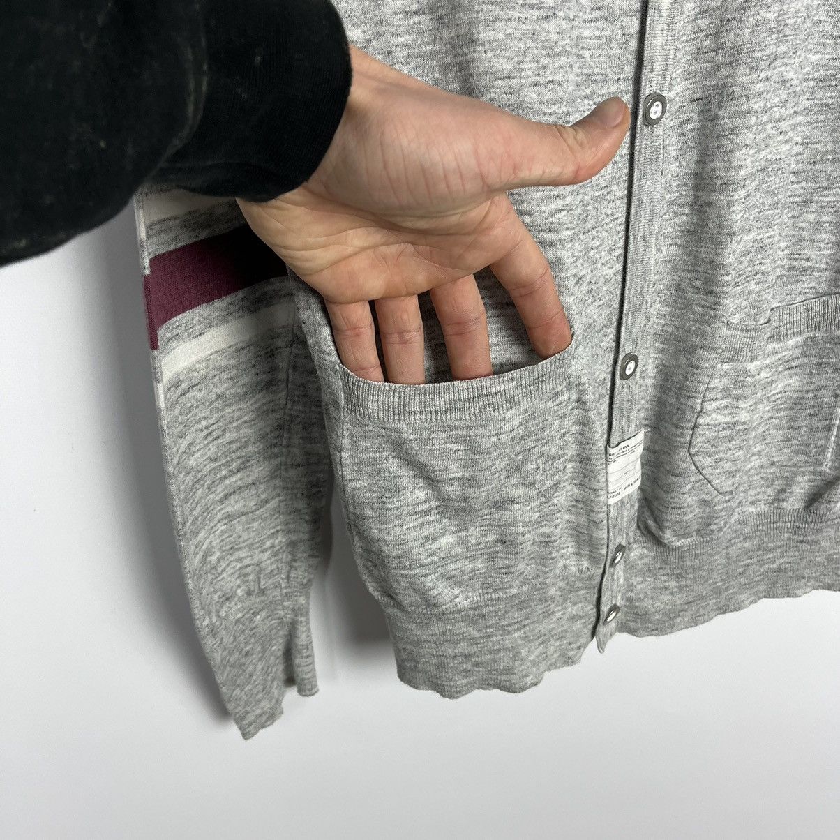 Allsaints Designer Allsaints Spitalfields college cardigan Size US S / EU 44-46 / 1 - 8 Thumbnail