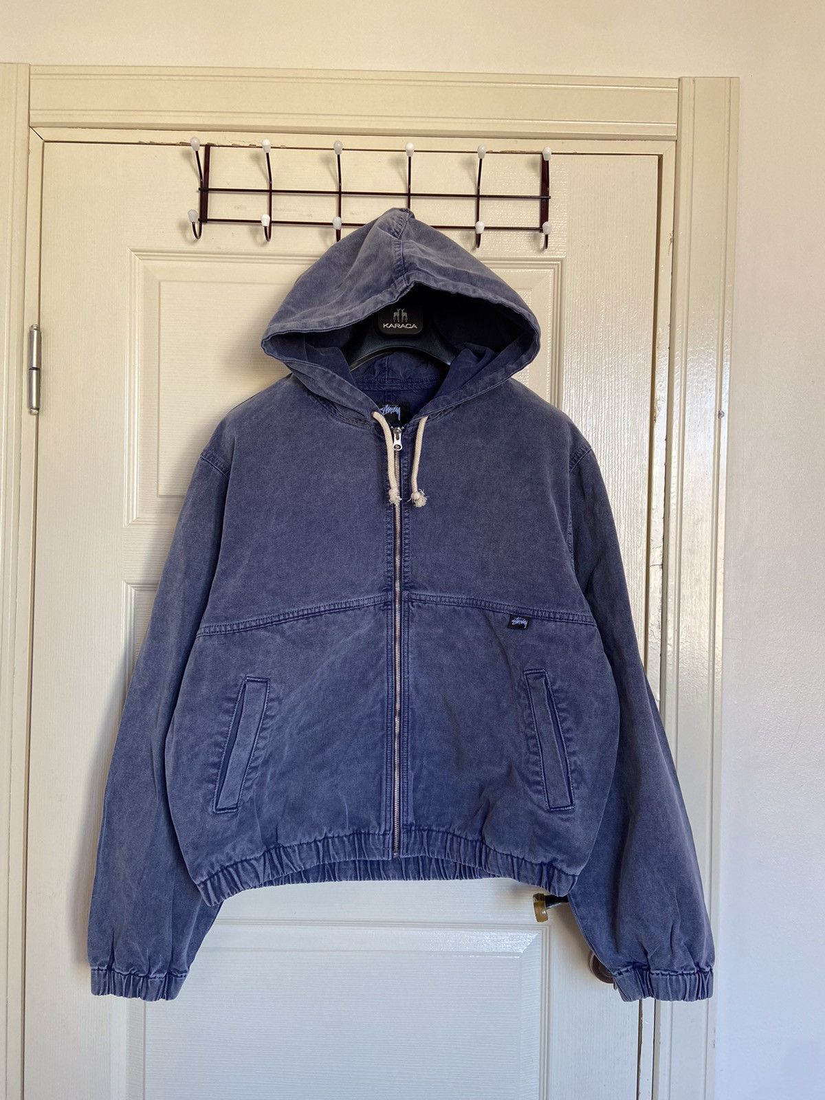 STUSSY Stone Washed WORK Jacket 