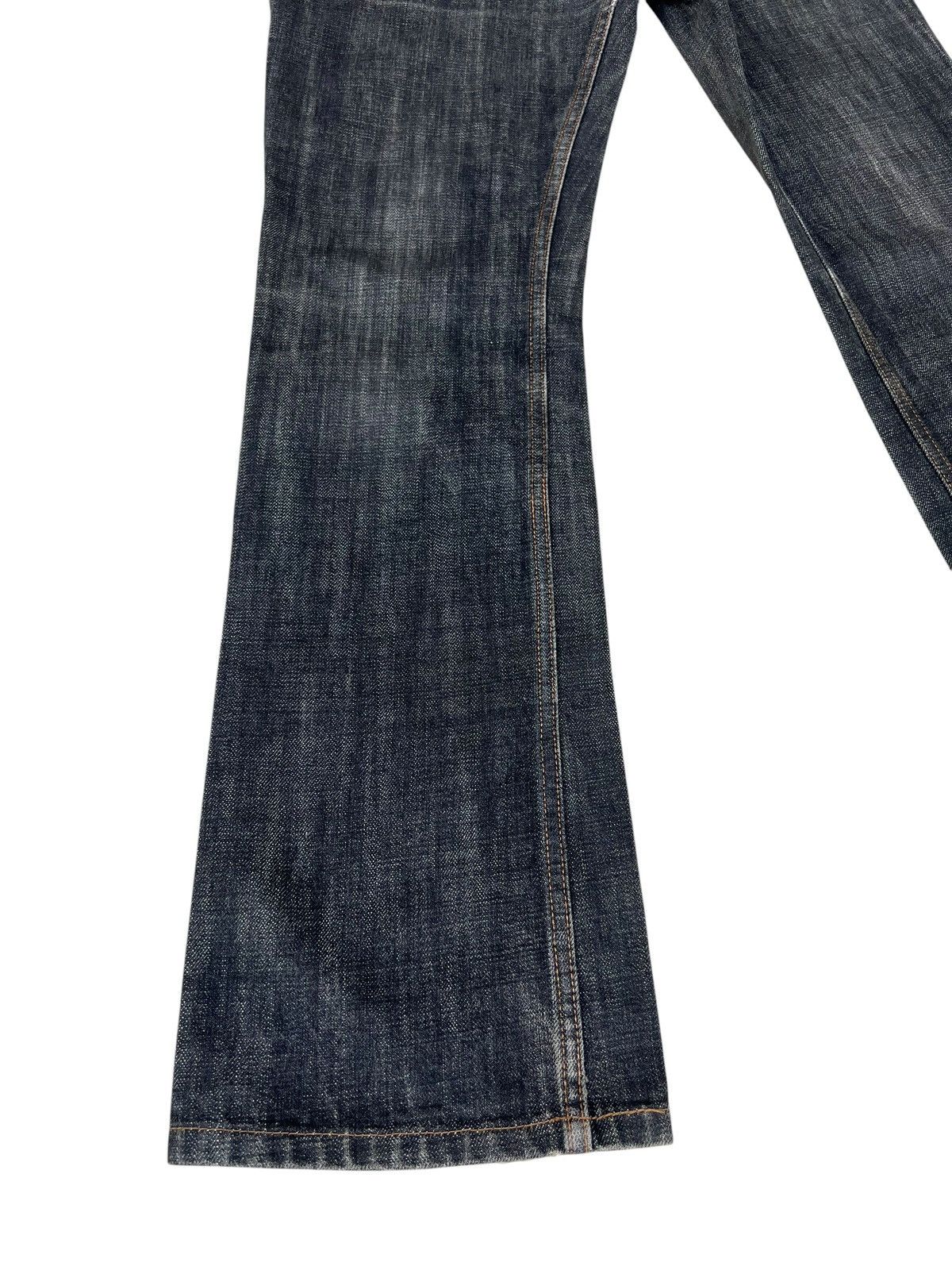 RIPVANWINKLE RIP VAN WINKLE Japan Fade Denim Flare Jeans Size US 29 - 8 Thumbnail