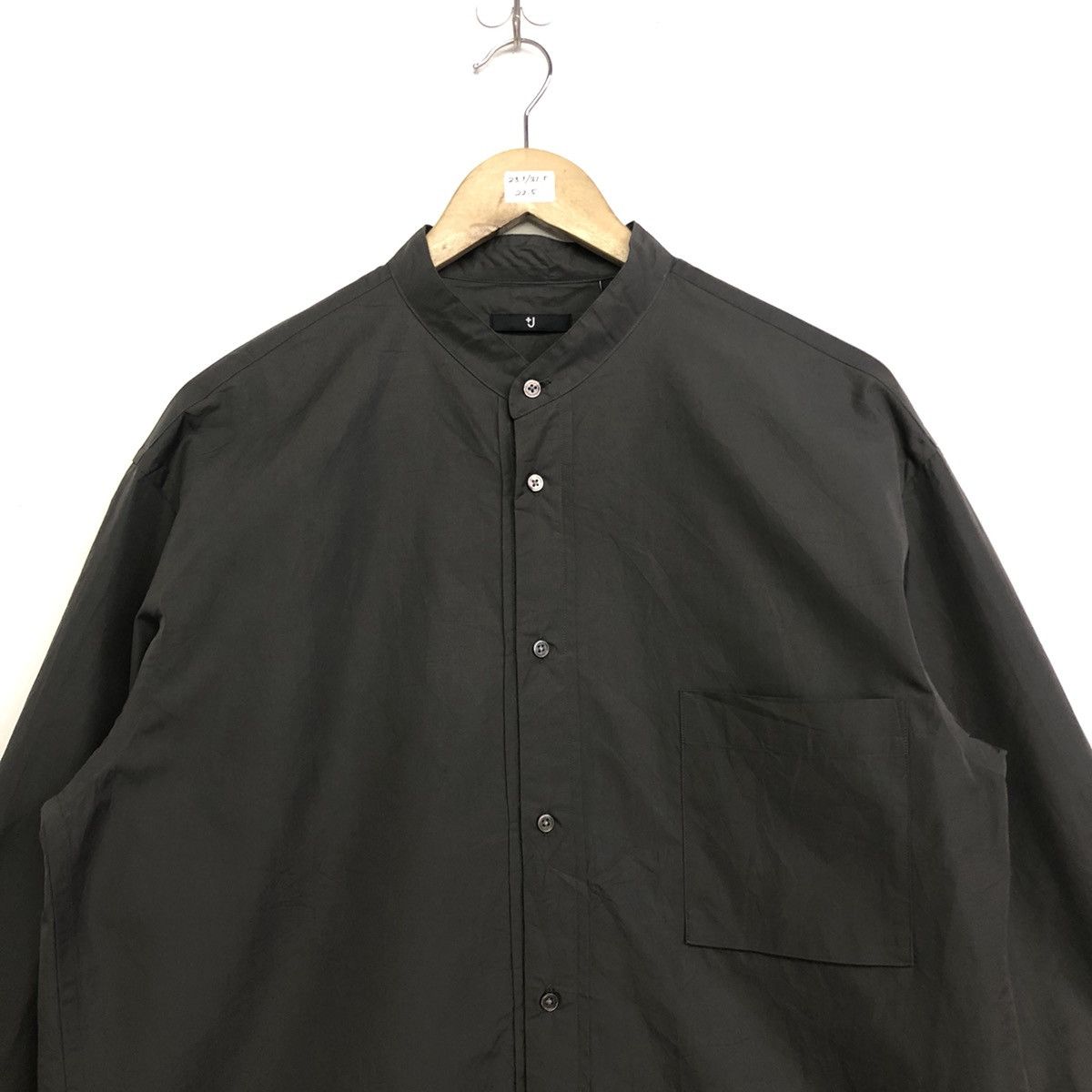 Japanese Brand Jill Sander X Uniqlo Stand Collar Designer Button Shirt Size US M / EU 48-50 / 2 - 4 Thumbnail
