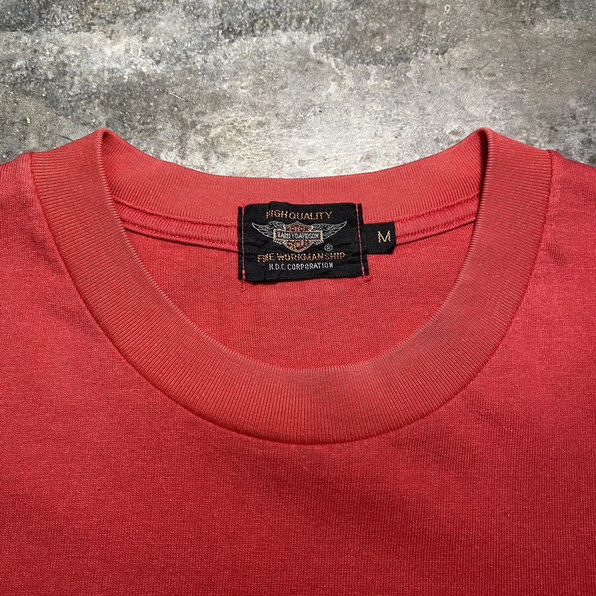 Harley Davidson VINTAGE 90’s HARLEY-DAVIDSON LIVE TO RIDE T SHIRT Size US M / EU 48-50 / 2 - 3 Thumbnail