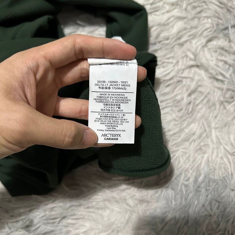 Arc'teryx Arcteryx Delta LT Fleece Jacket in Dark Green Size US S / EU 44-46 / 1 - 5 Thumbnail