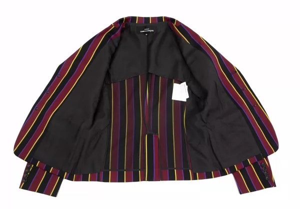 Comme des Garcons Comme des Garcons Wool striped suit jacket Size M / US 6-8 / IT 42-44 - 5 Thumbnail