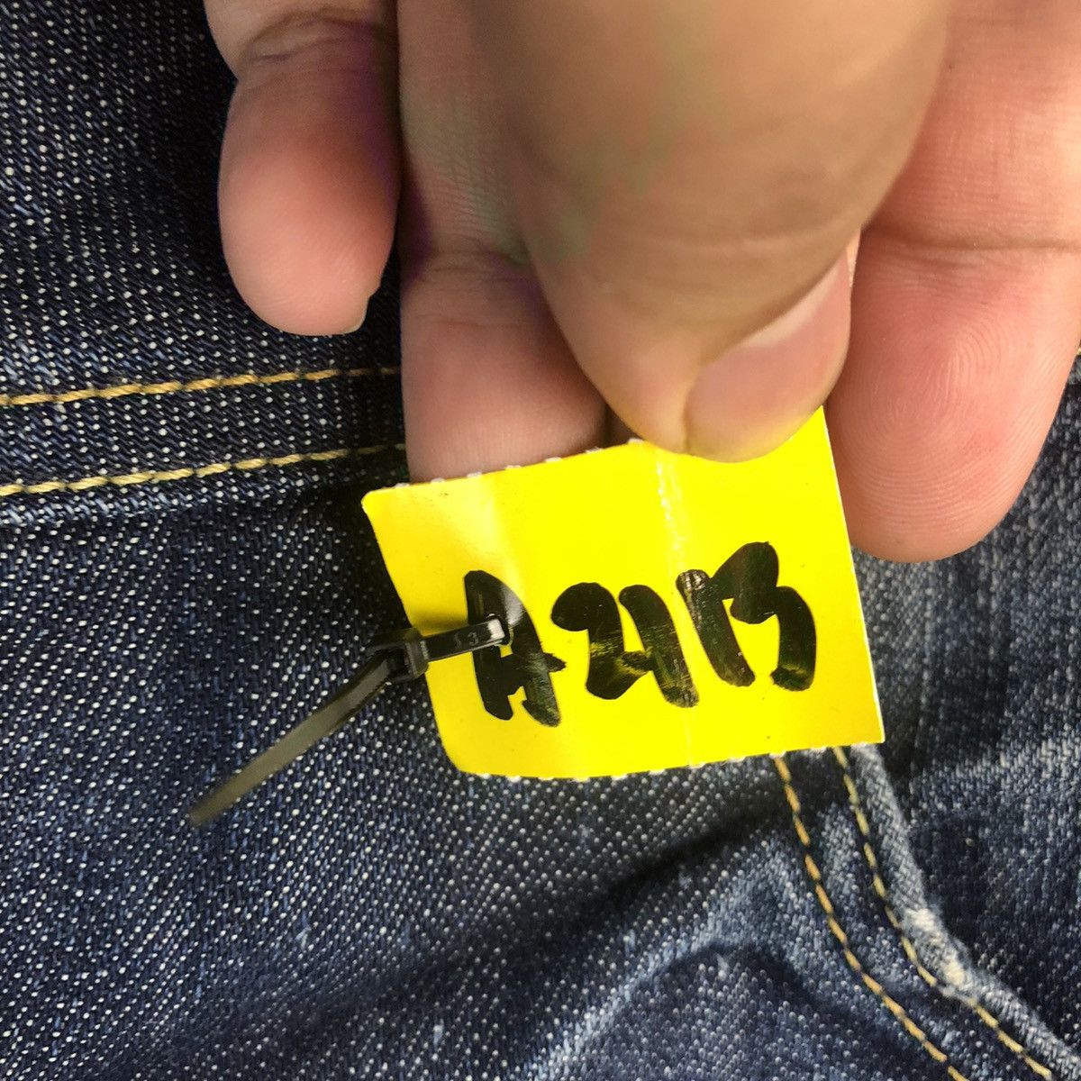Japanese Brand TRF Denim Distressed Denim Pants #A2113 Size 28" / US 6 / IT 42 - 12 Thumbnail