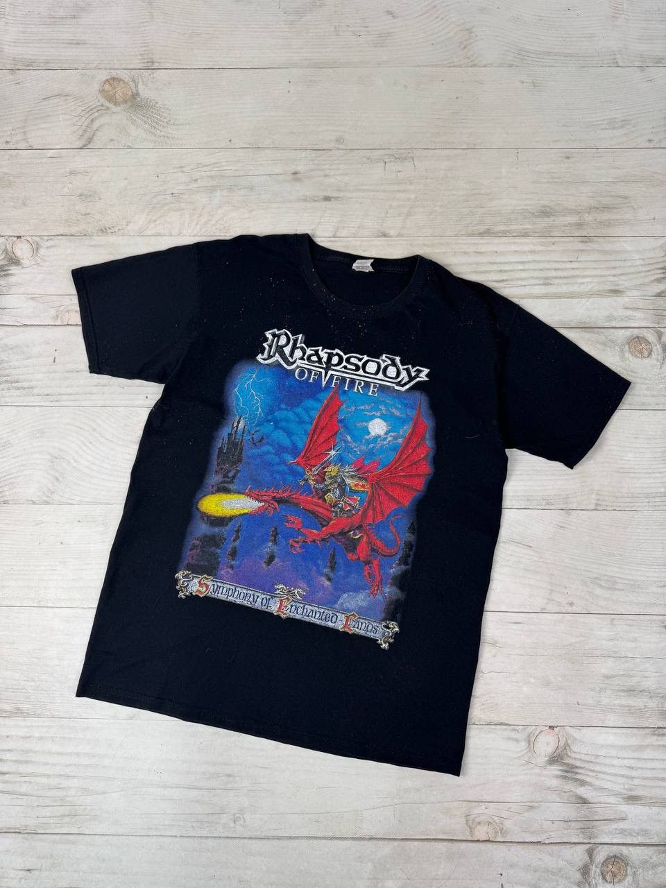 Band Tees Vintage Rhapsody Symphony Of Enchanted Lands T Shirt Size US M / EU 48-50 / 2 - 1 Thumbnail