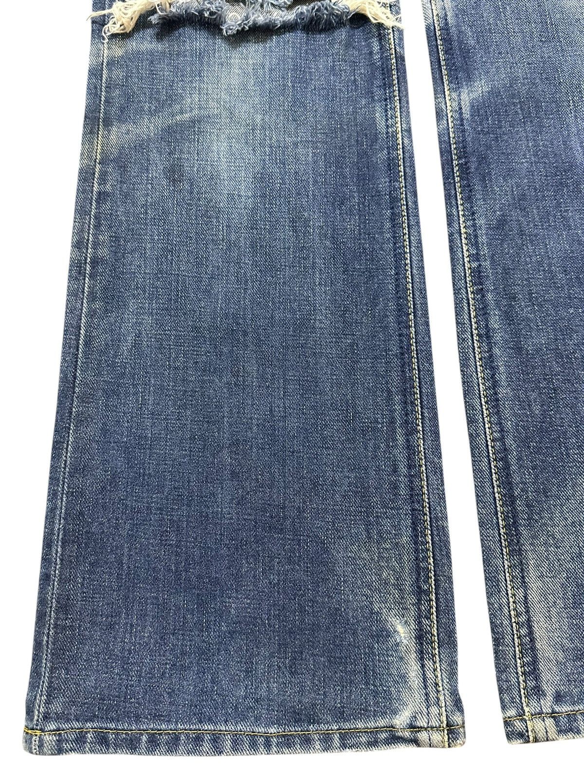 Lee Vintage 90s Lee Riders Faded Wash Distressed Bootcut Jeans Size 26" / US 2 / IT 38 - 6 Thumbnail